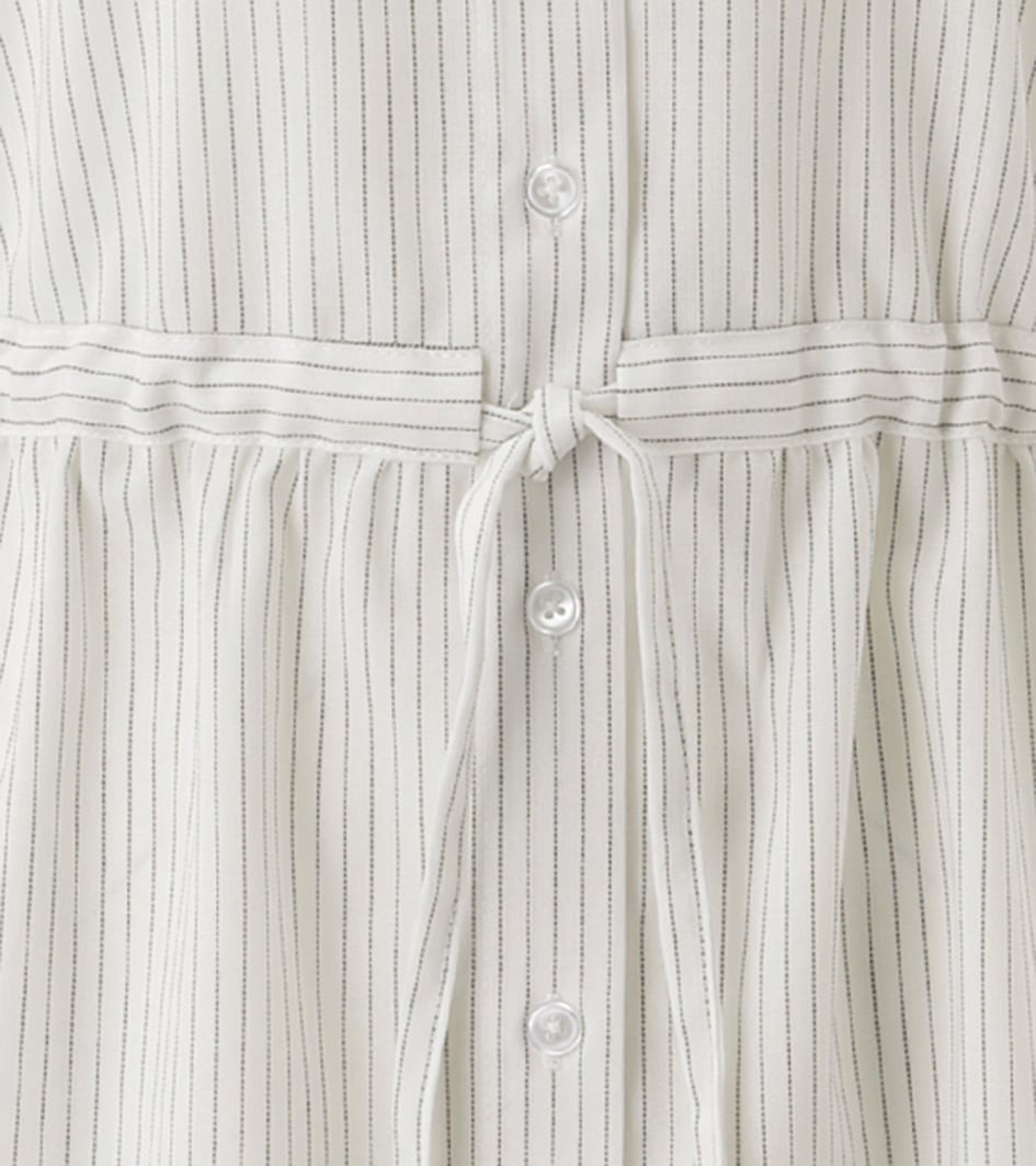 Aniston CASUAL Robe d'été im edlen Nadelstreifen-Dessin - NEUE KOLLEKTION