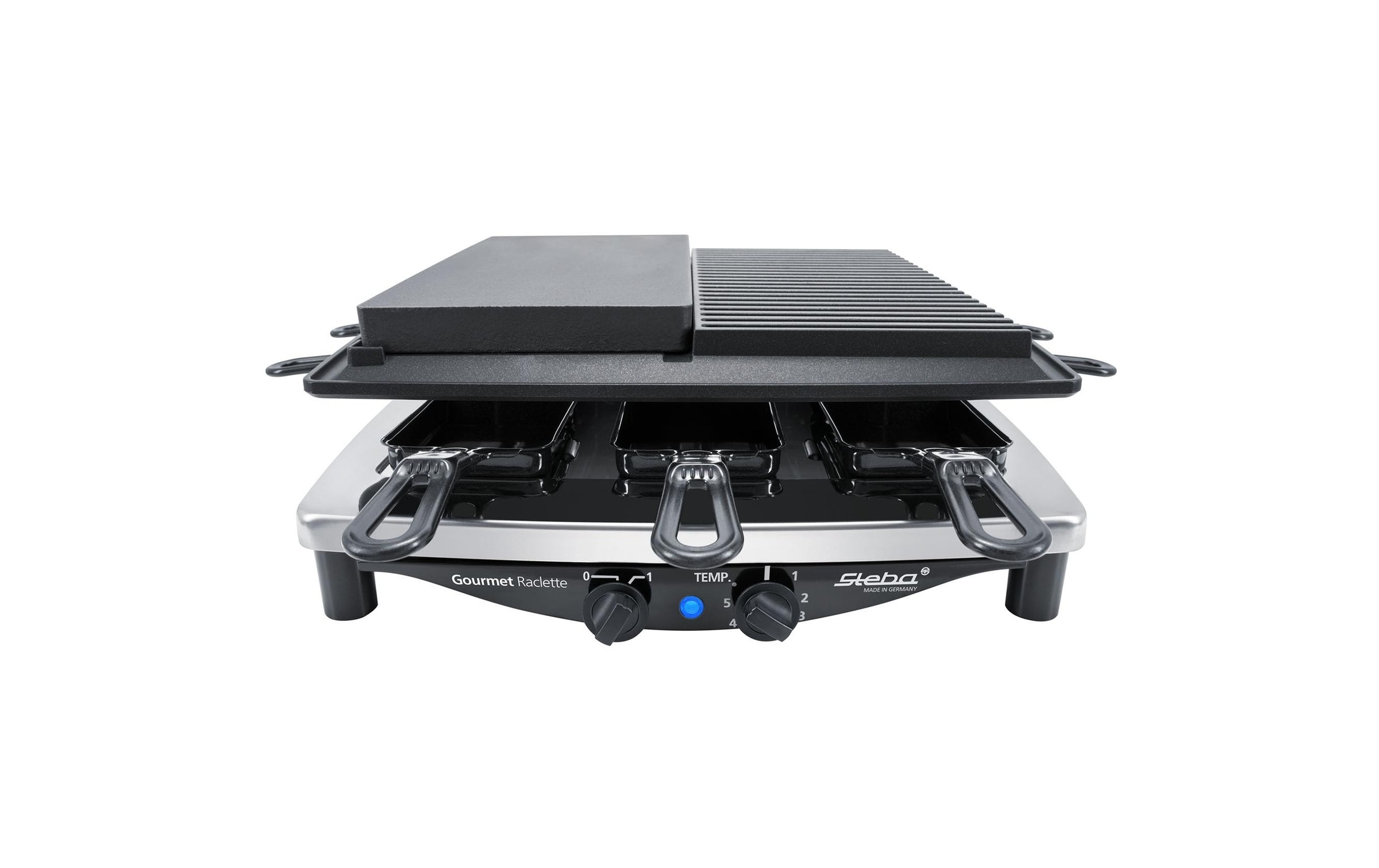 Steba Raclette »Raclette RC4 Plus Deluxe Chrom, 1450 W«
