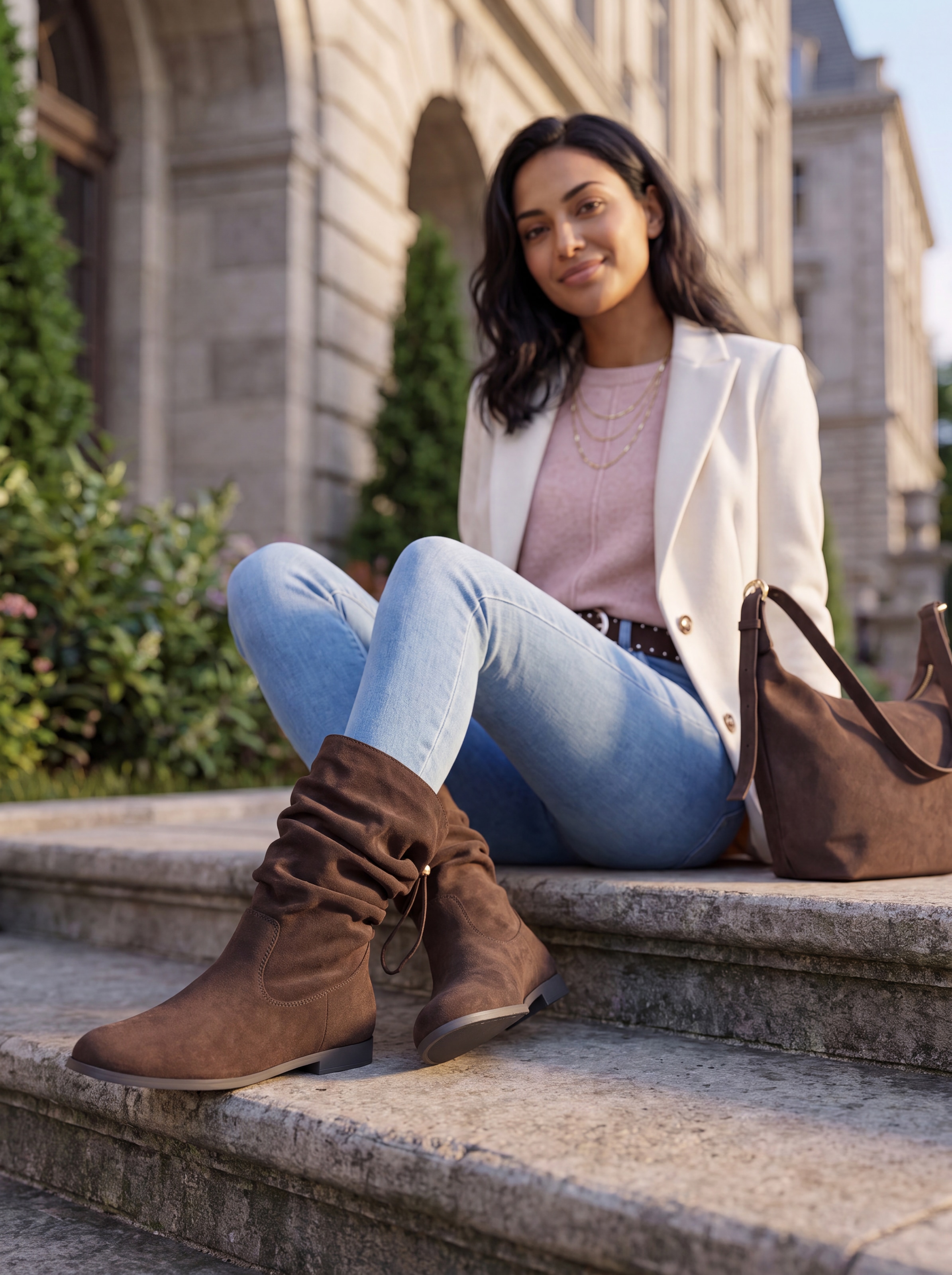 Vivance Sac à main »Schultertasche, Henkeltasche, Damentasche« NOUVEAU en matériau doux VEGAN