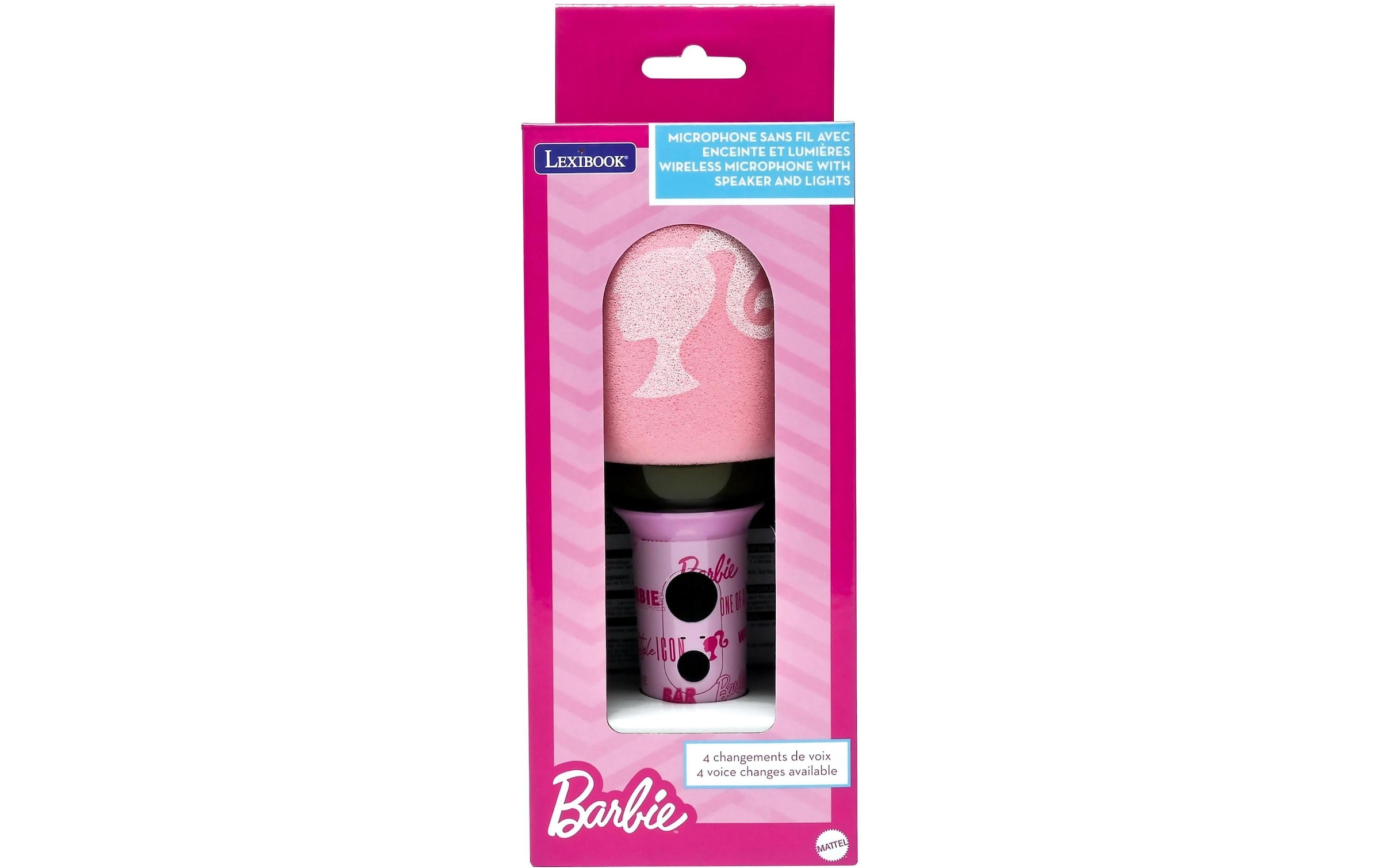 Lexibook® Microphone »Karaoke Bluetooth-/Wireless-Mikrofon Barbie«