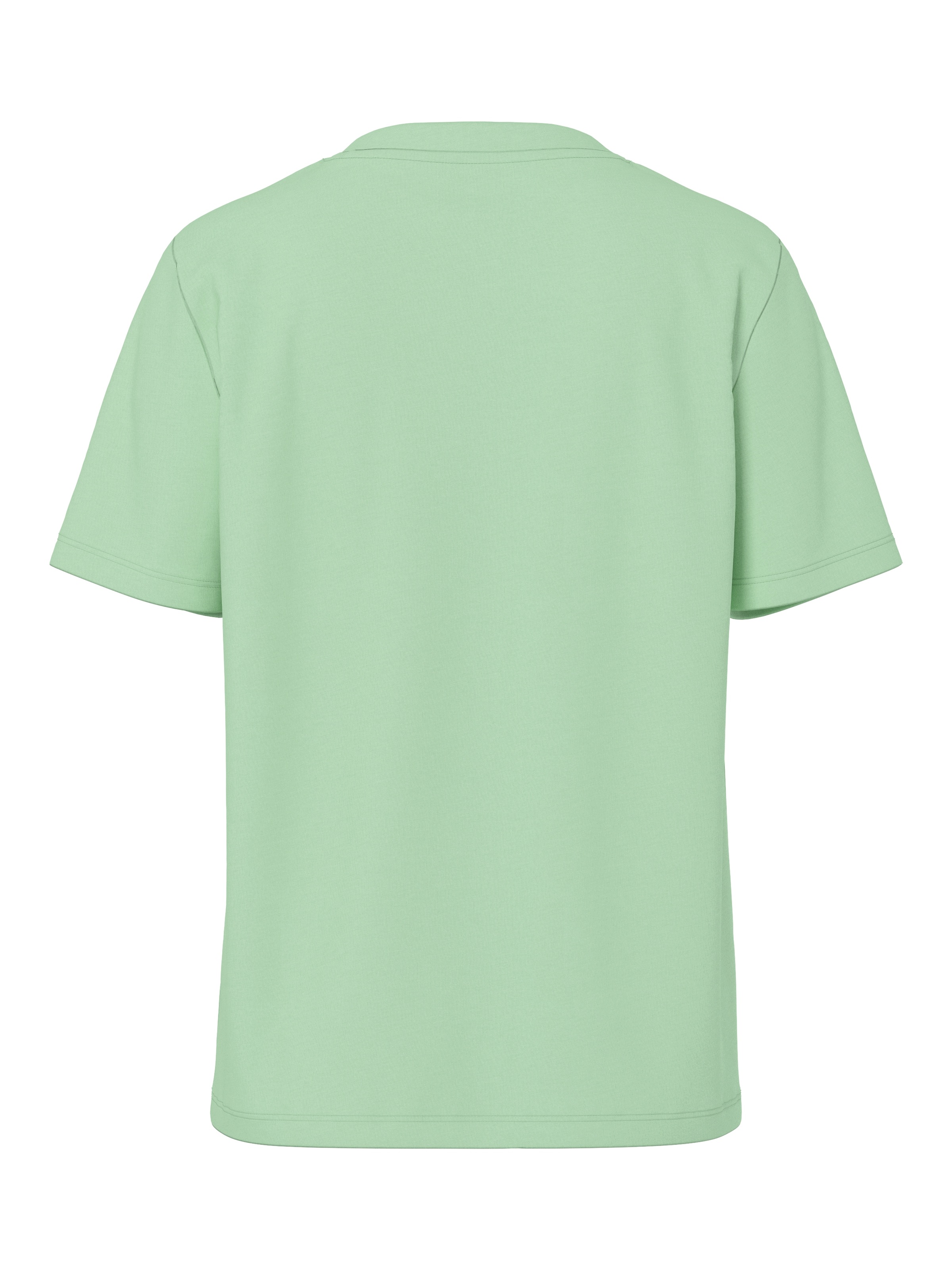 pieces Rundhalsshirt »PCRIA SS SOLID TEE NOOS BC« Baumwolle, regular fit