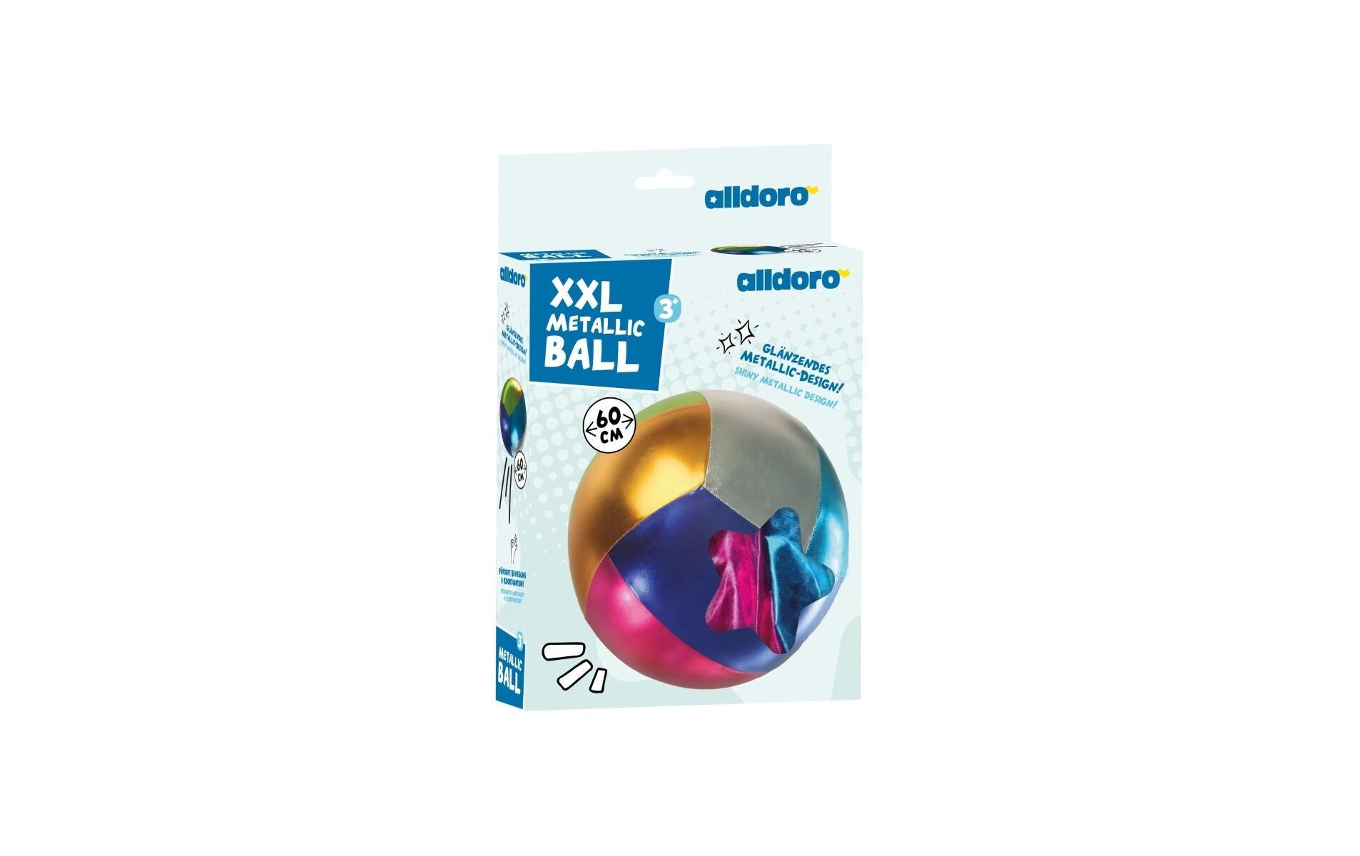 alldoro Ballon de jeu »XXL Metallic Ball«
