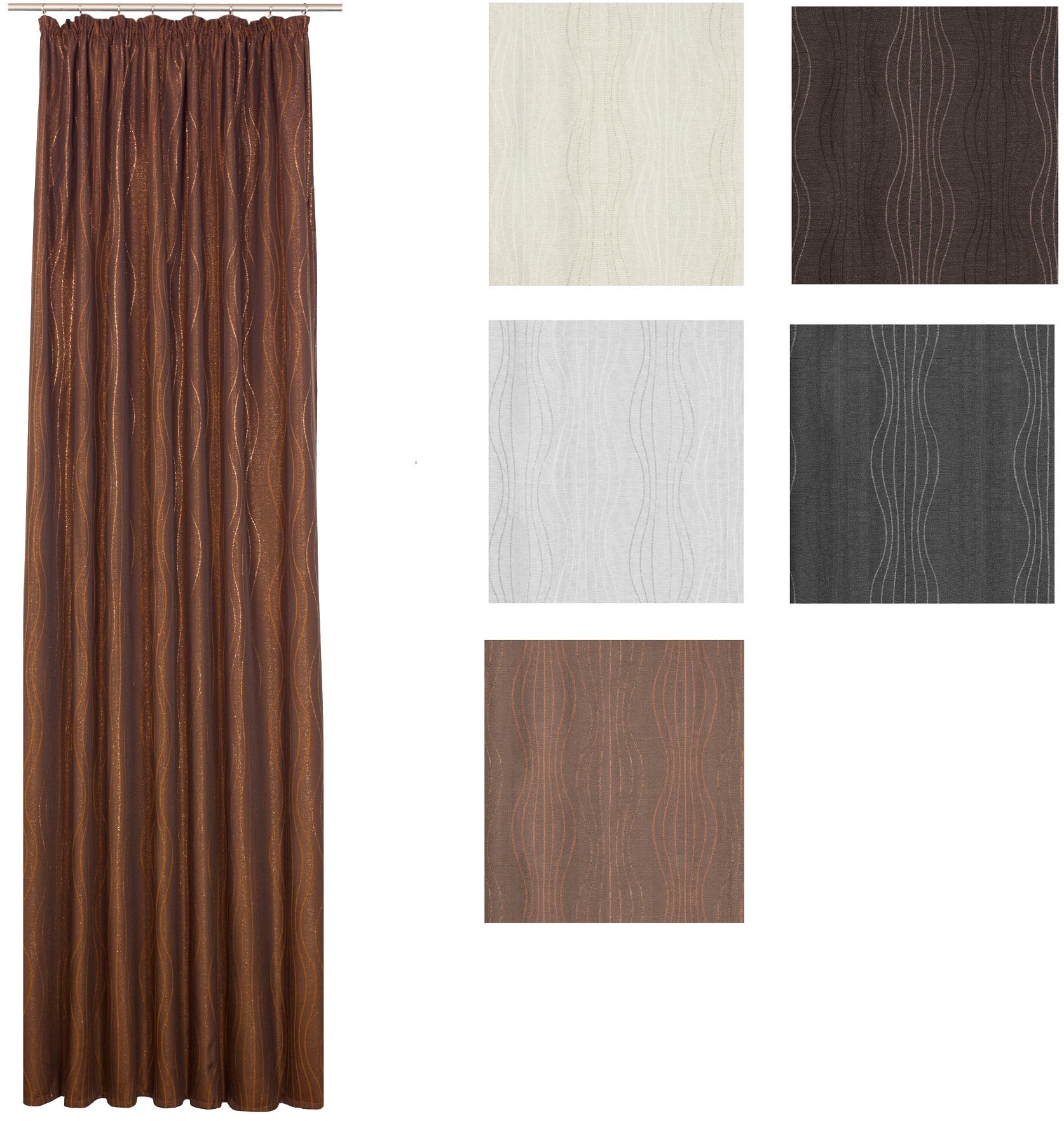 Wirth Rideau »RICCIA« Bande volante 1 cuis tlg.