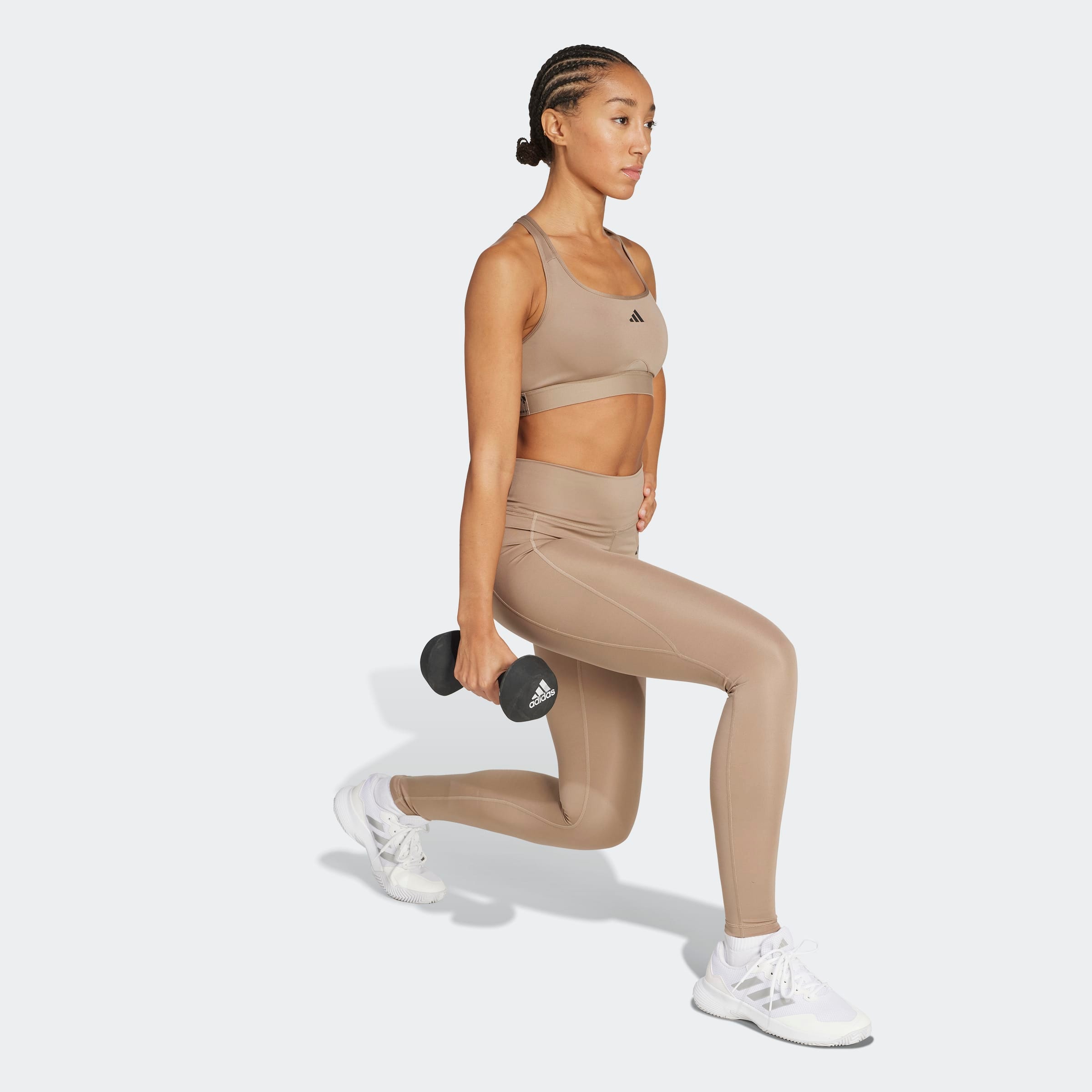 adidas Performance Caleçon d'entraînement »OPTIMÉ ESSENTIALS STASH POCKET LEGGINGS, KOMPLETTE LÄNGE«  pour fitness, avec technologie Climacool®, sans fermeture