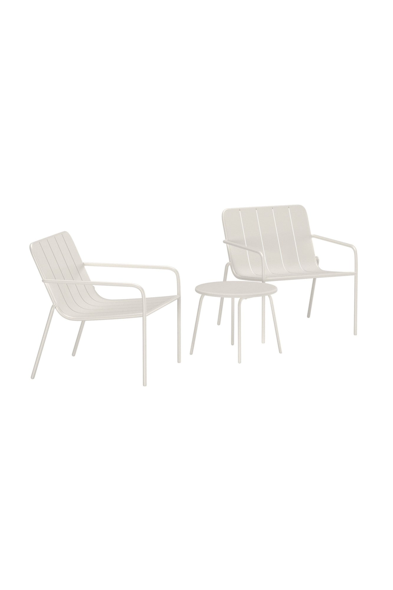 Venture Home Gartenlounge-Set »Minos, grosszügiges Outdoor-Set für vielseitige Nutzung« 3 tlg. Loungemöbel mit Metallgestell, pulverbeschichtet