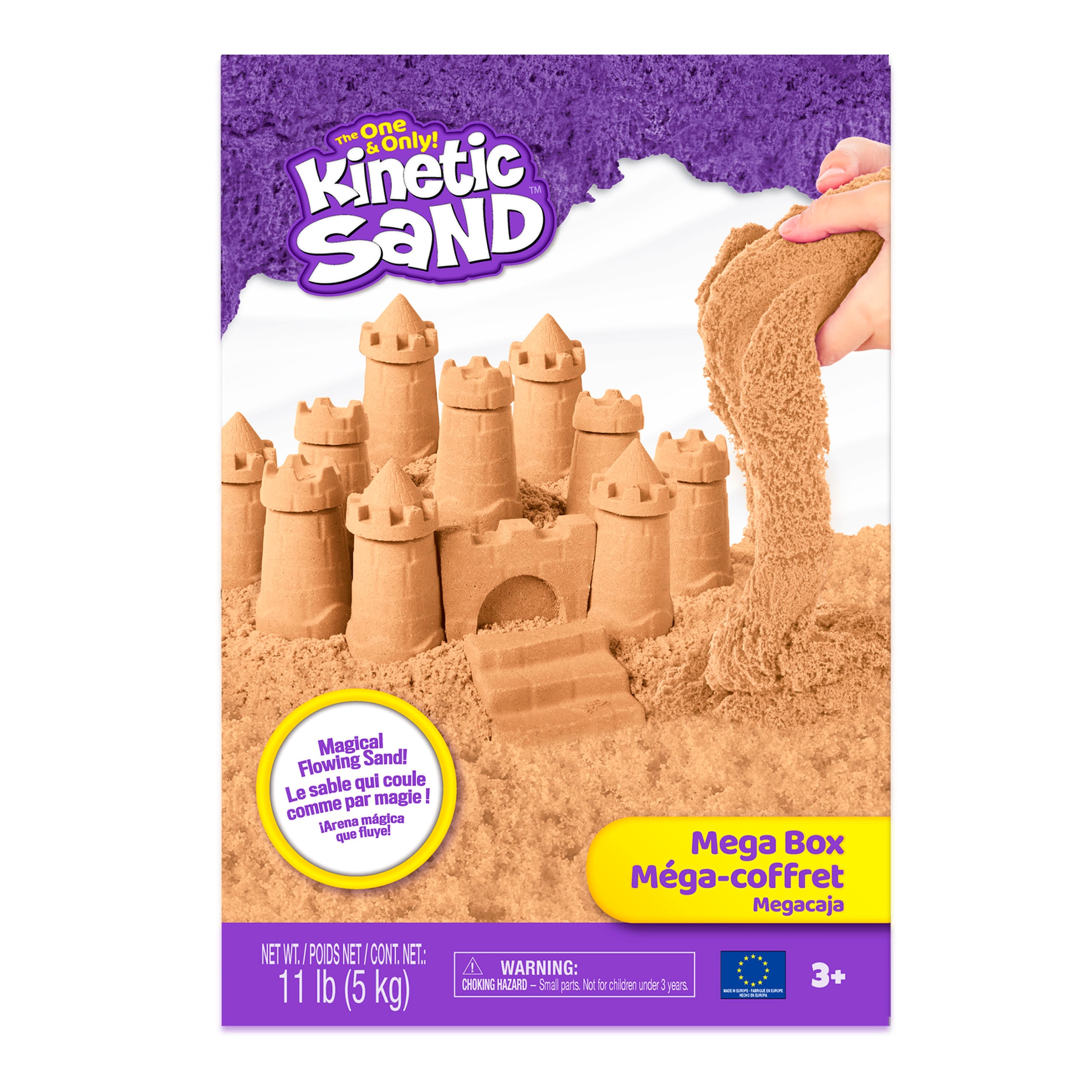 Spin Master Set créatif »Kinetic Sand - Braun 5 kg«