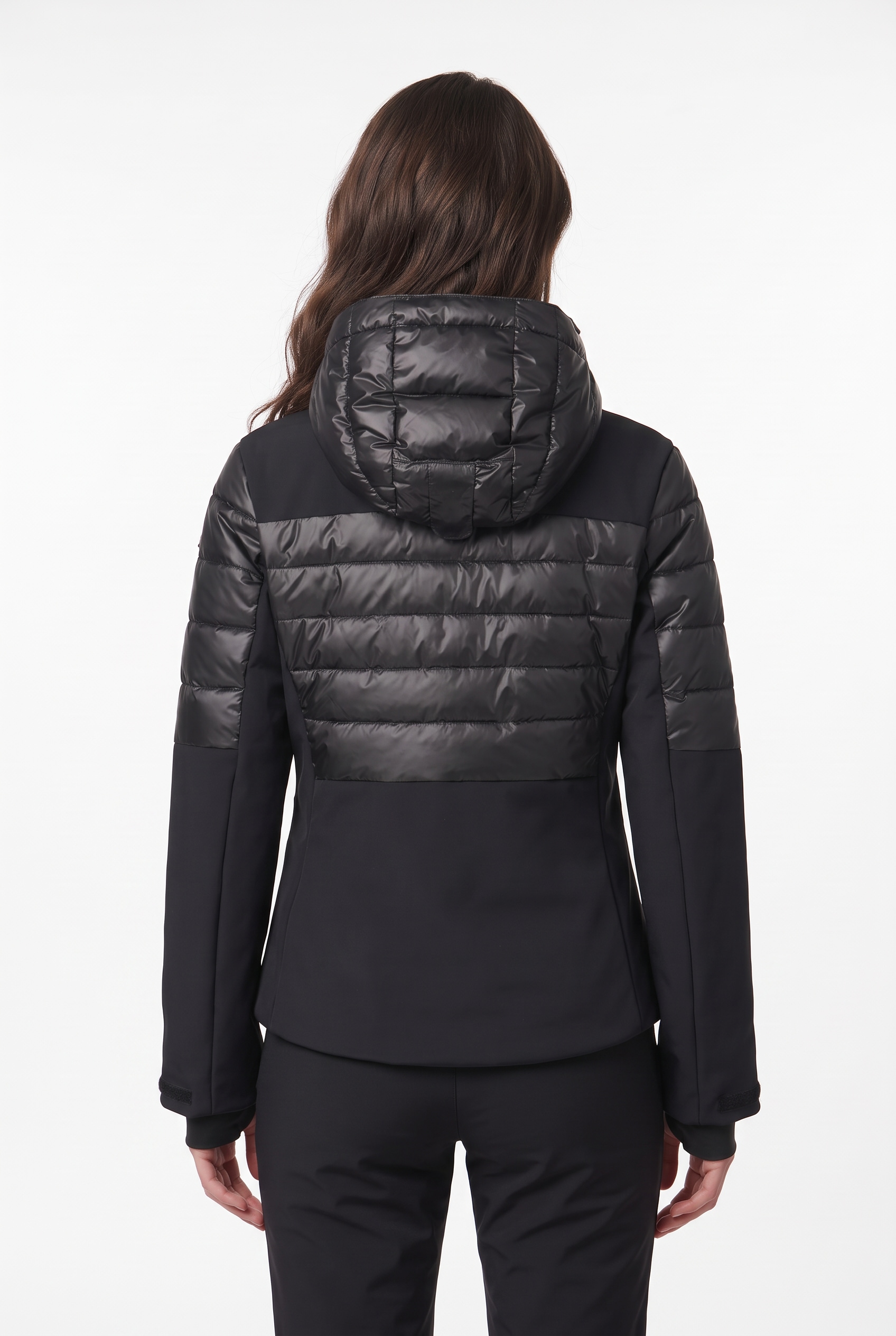 Luhta Veste softshell »D SOFTSHELLJACKE KIERINKI« avec capuche avec poches zippées, chaud, respirant, coupe-vent