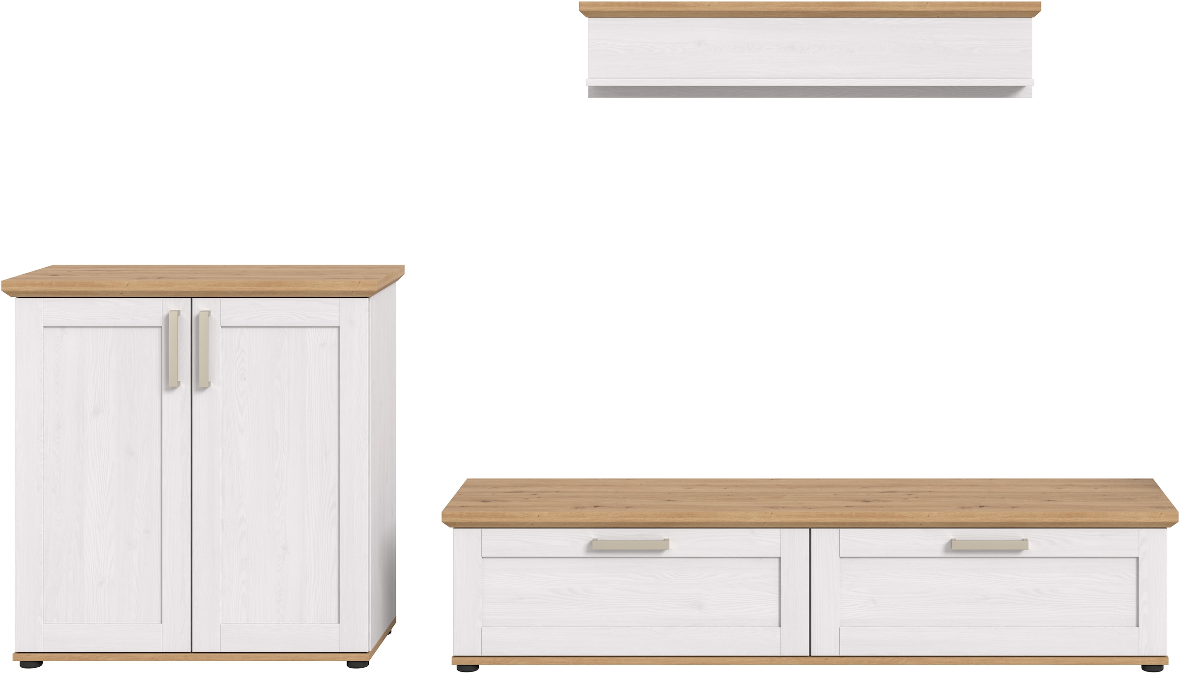 Home affaire Wohnwand »Cosenza« Set, 3 Stk. tlg.