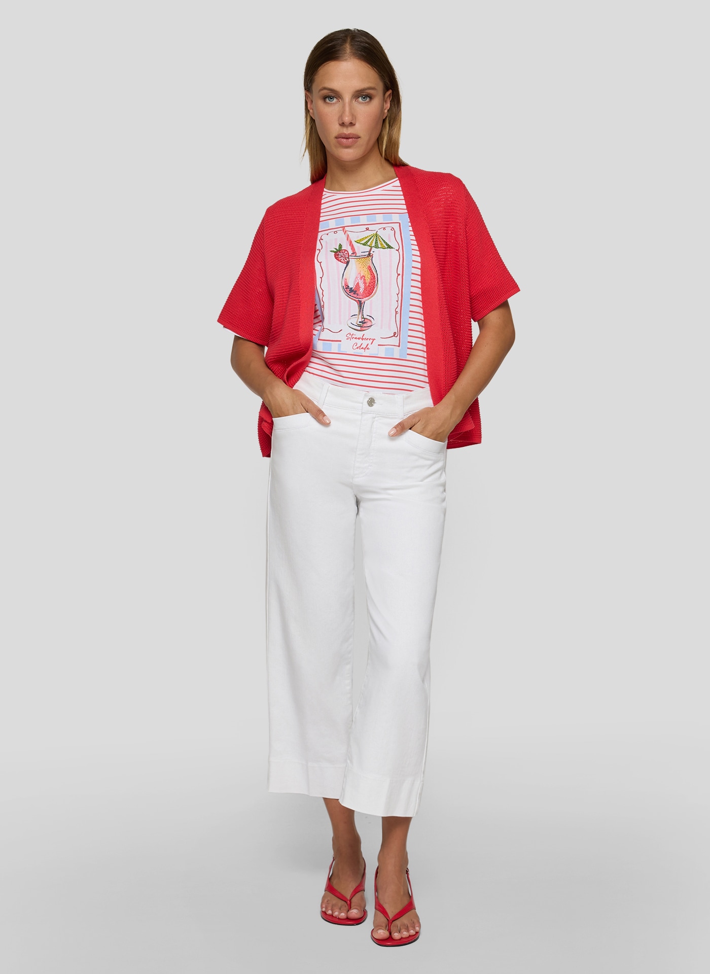 Rabe Veste en tricot sans fermeture