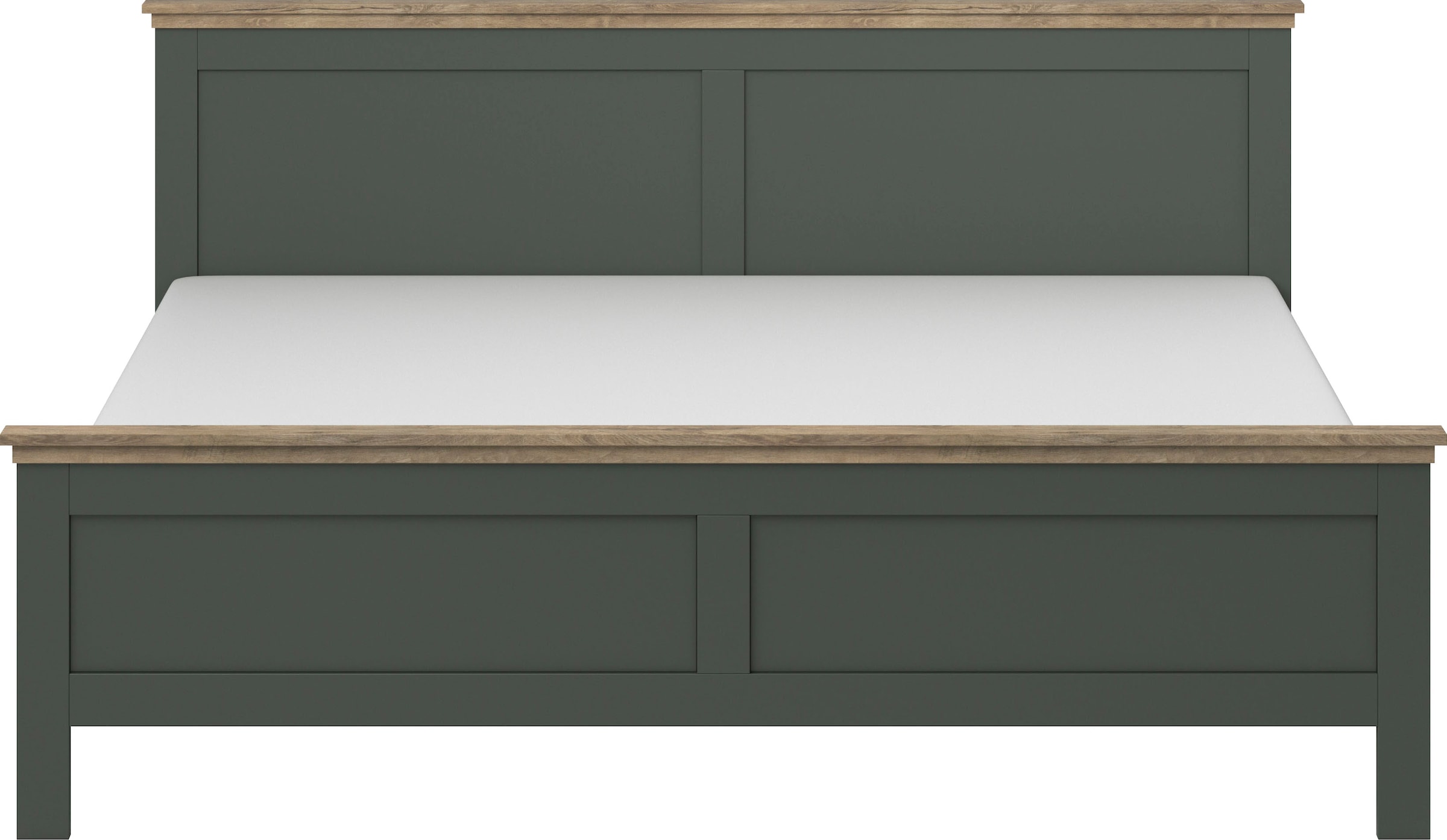 Home affaire Bettgestell »Evora, Landhausstil, Doppelbett, in 3 Grössen erhältlich« aus FSC®-zertifiziertem Holzwerkstoff