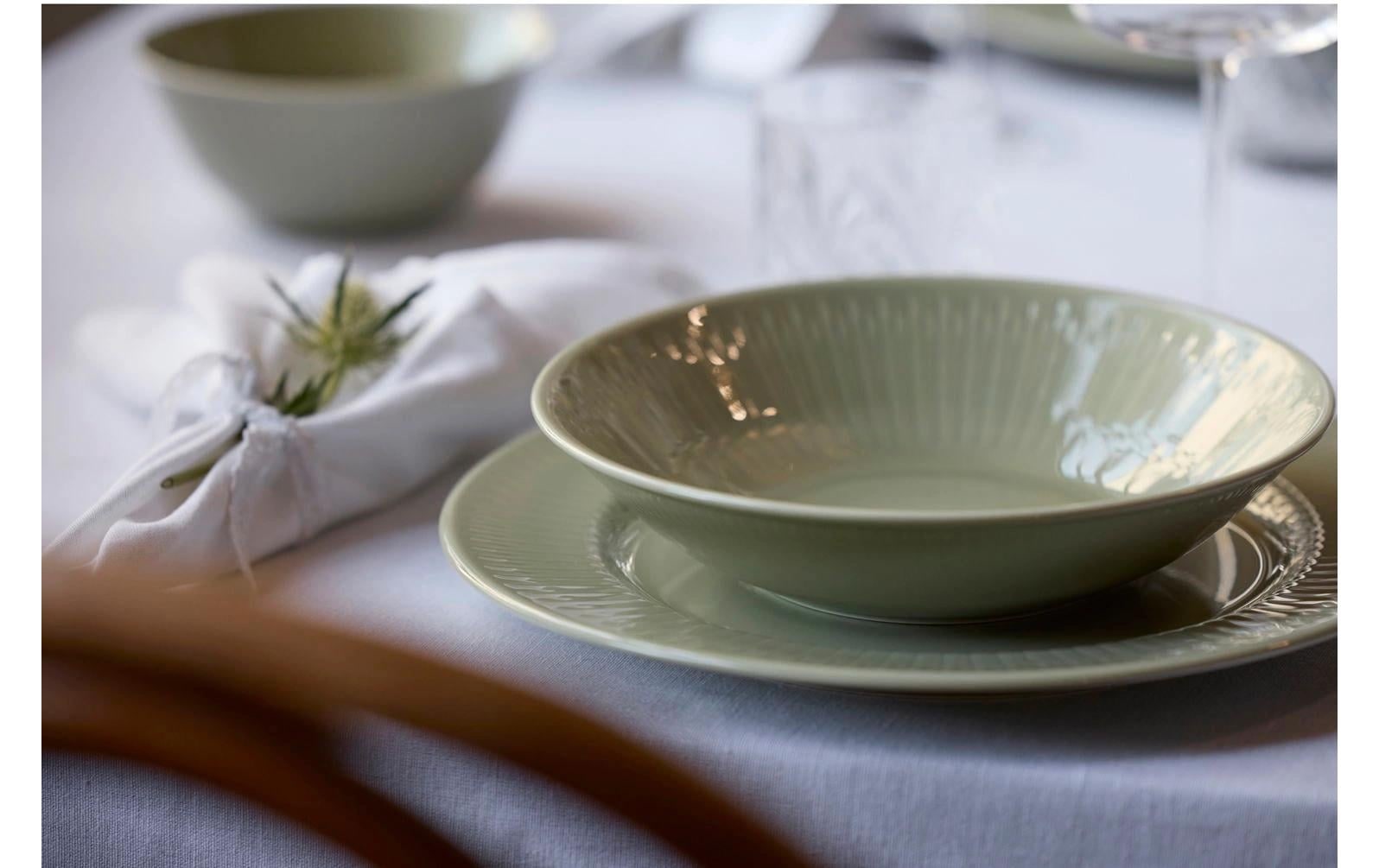 coast Assiette plate »Horizon, 27 cm, Grass, 4 Stück«