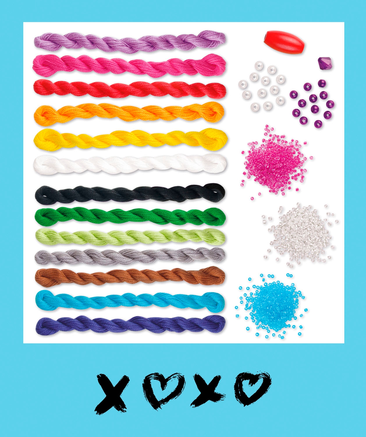 Lena® Set créatif »Freundschaftsbänder«