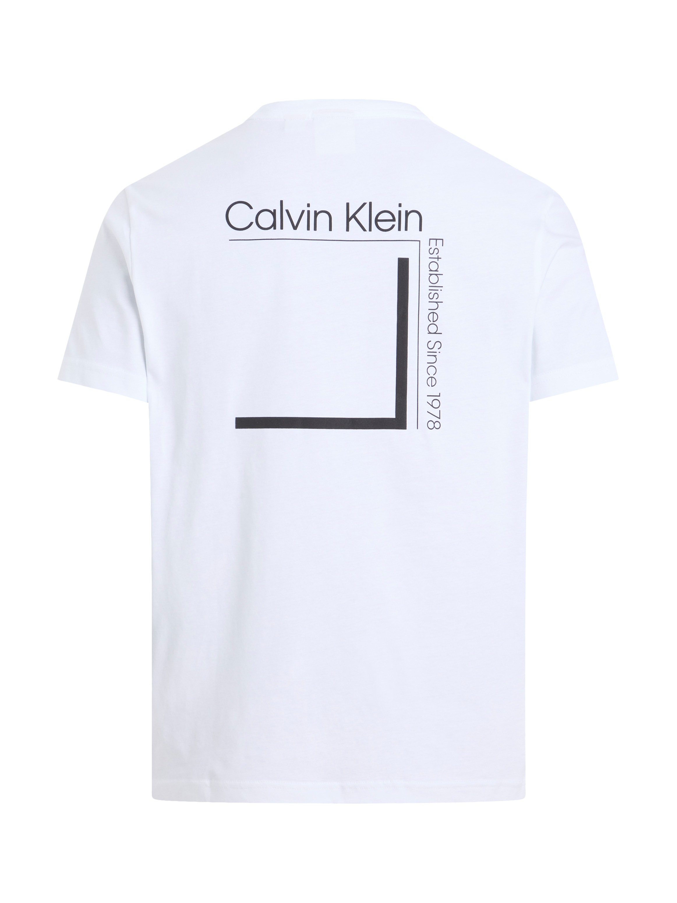 Calvin Klein T-shirt »CP-LINEAR BOX LOGO T-SHIRT« in Unifarbe