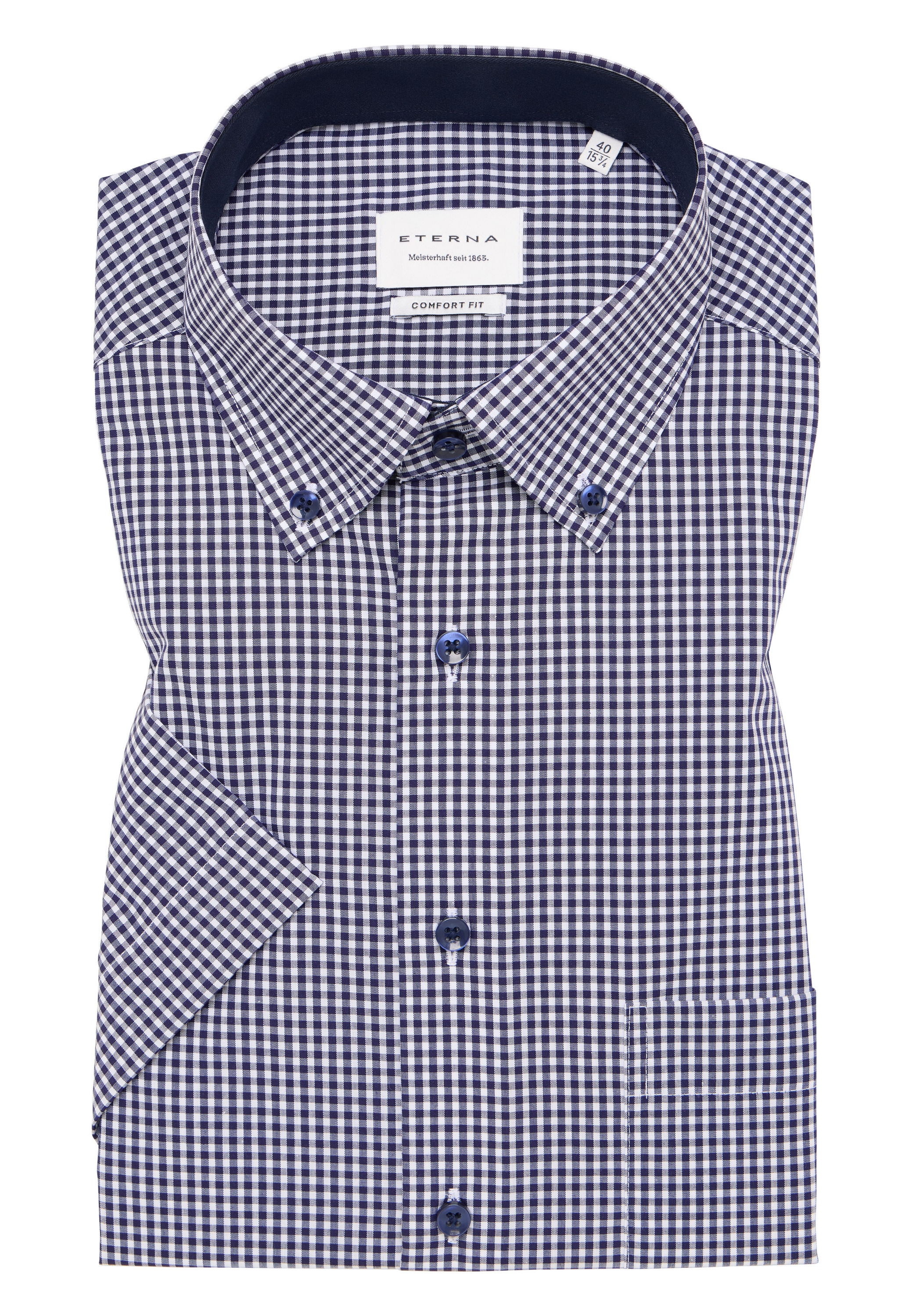 Eterna Chemise à manches courtes »COMFORT FIT« NON IRON (bügelfrei)