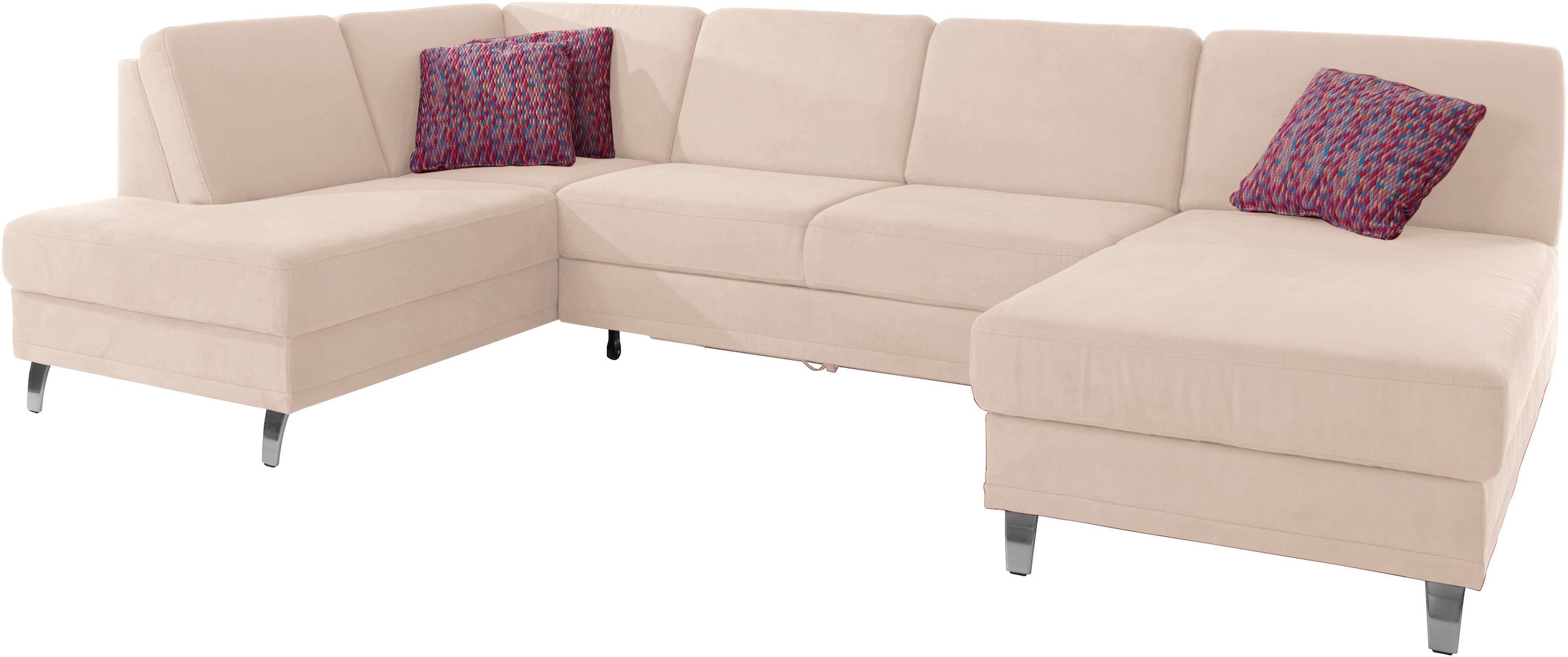 sit&more Paysage de salon »Clio U-Form« wahlweise mit Bettfunktion und Bettkasten, inklusive Federkern