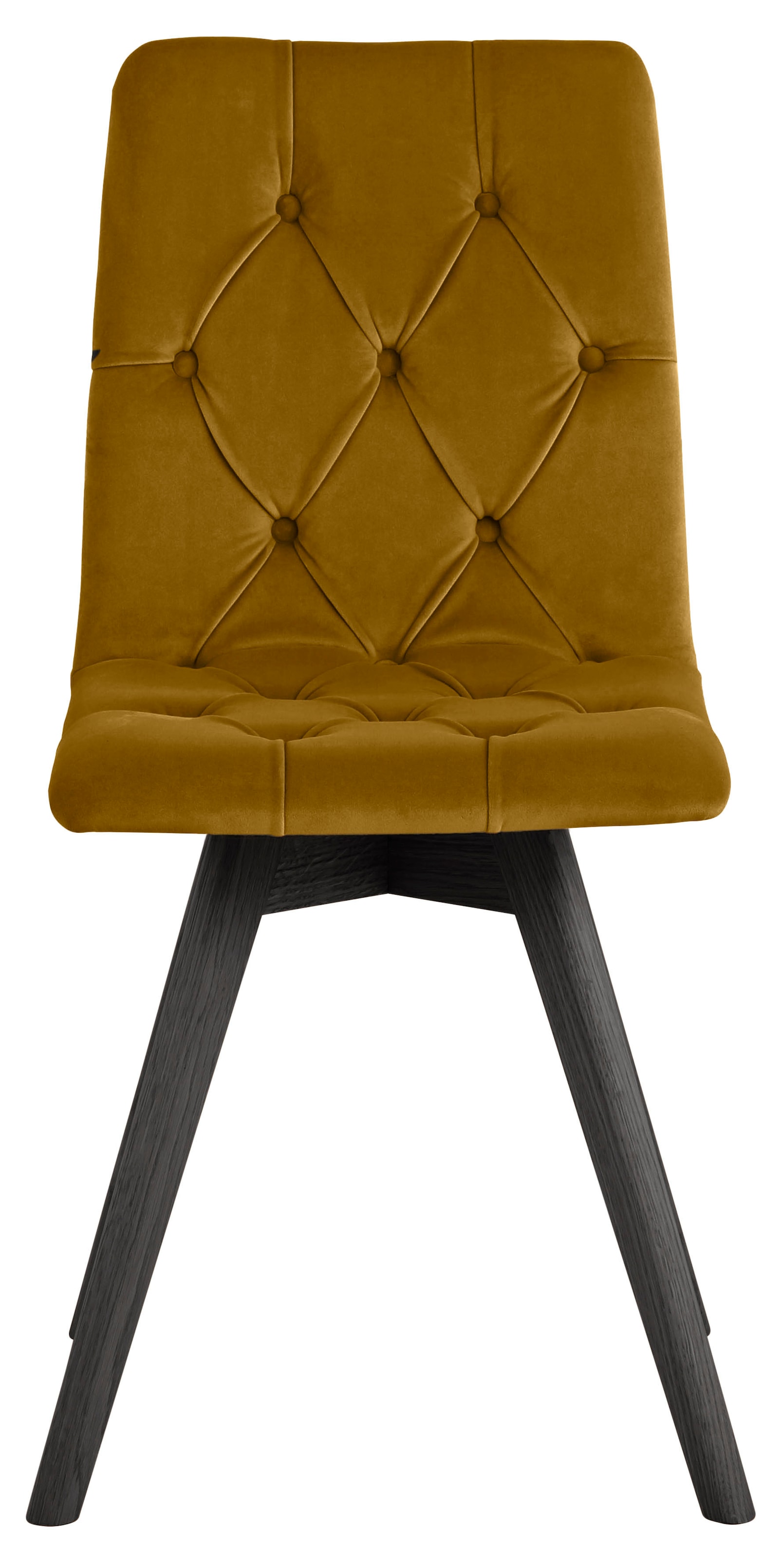 GOODproduct Chaise de salle à manger »Rania« (Set) 2 cuismit Massivholzbeinen