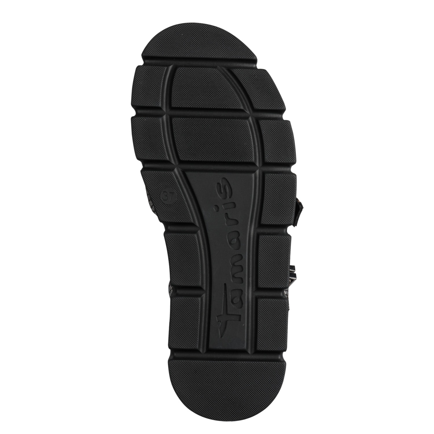 Tamaris Sandales compensées  Chaussure d'été, sandale à brides look serpent tendance