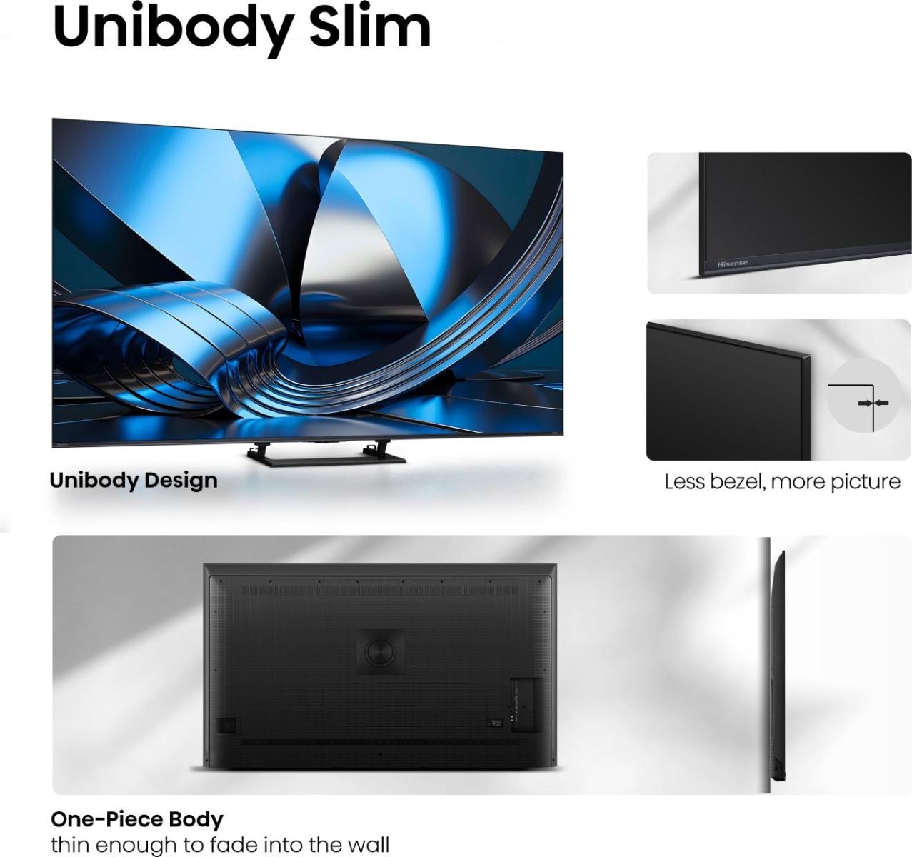 Hisense QLED-Fernseher »55U7DSE« 139 cm/55 ″ Smart-TV