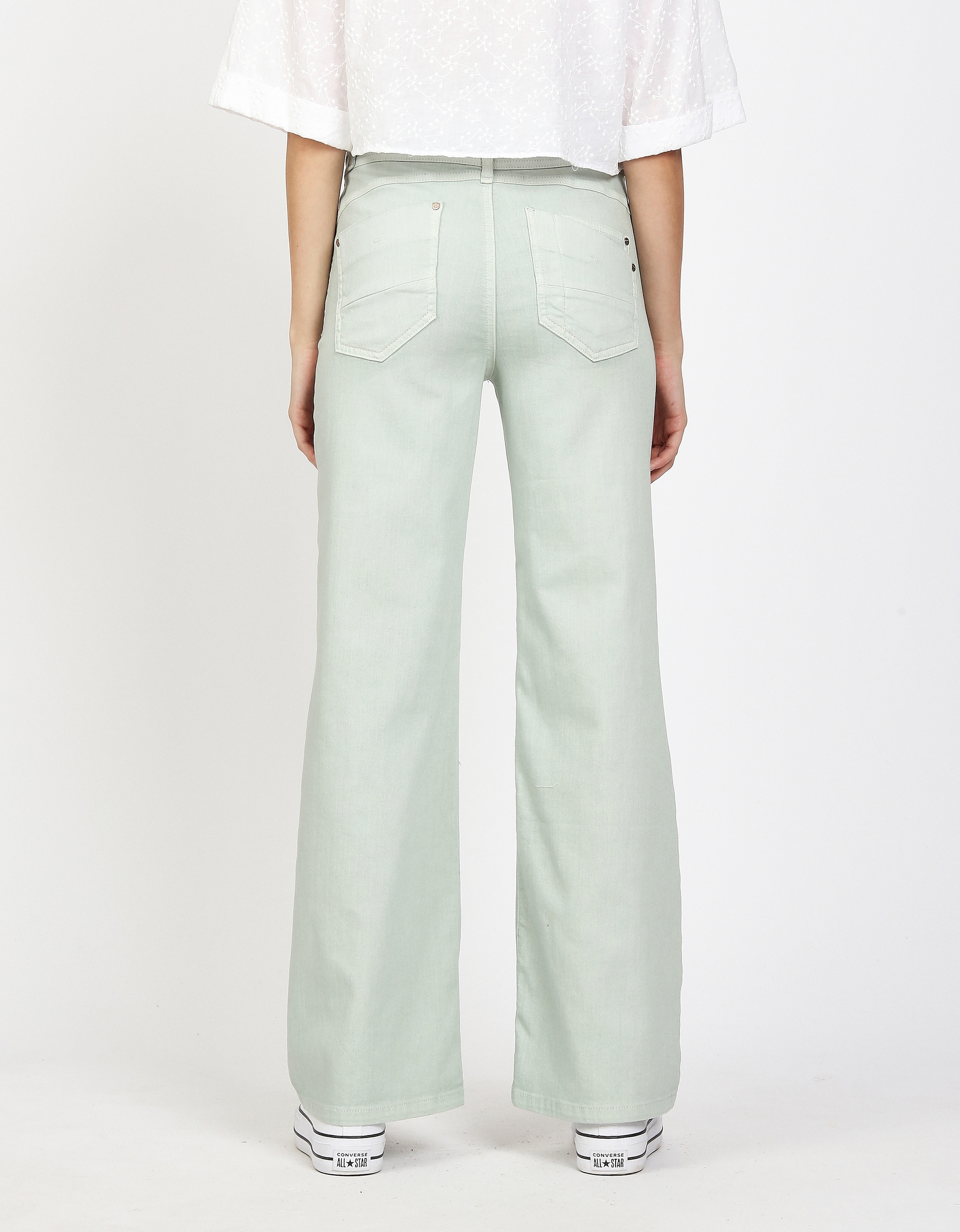 GANG Jeans large »94AMELIE WIDE« mit geradem Beinverlauf, weicher Denim