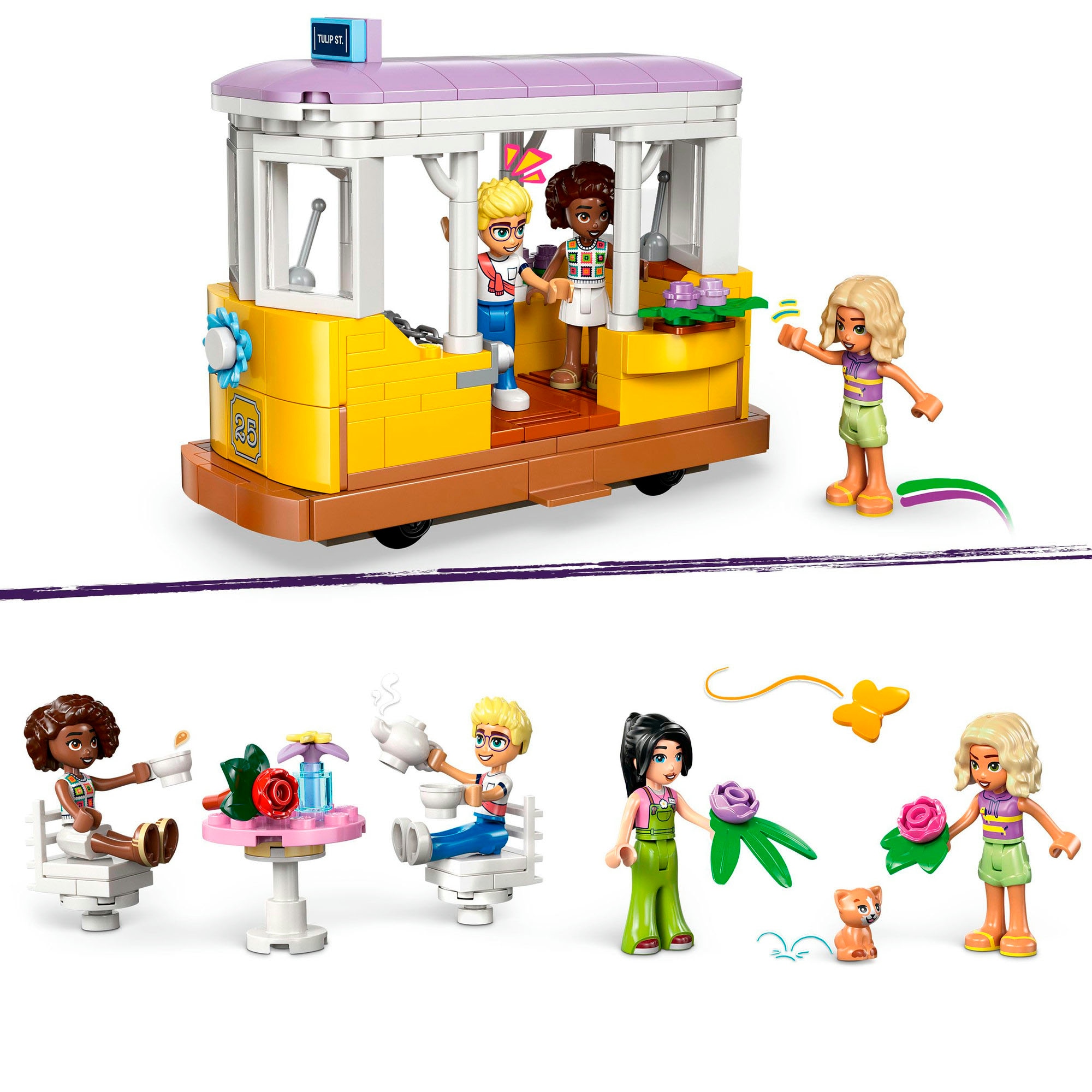 LEGO® Pions de construction »Pflanzencafé und Blumenkiosk (42671), LEGO Friends« Made in Europe