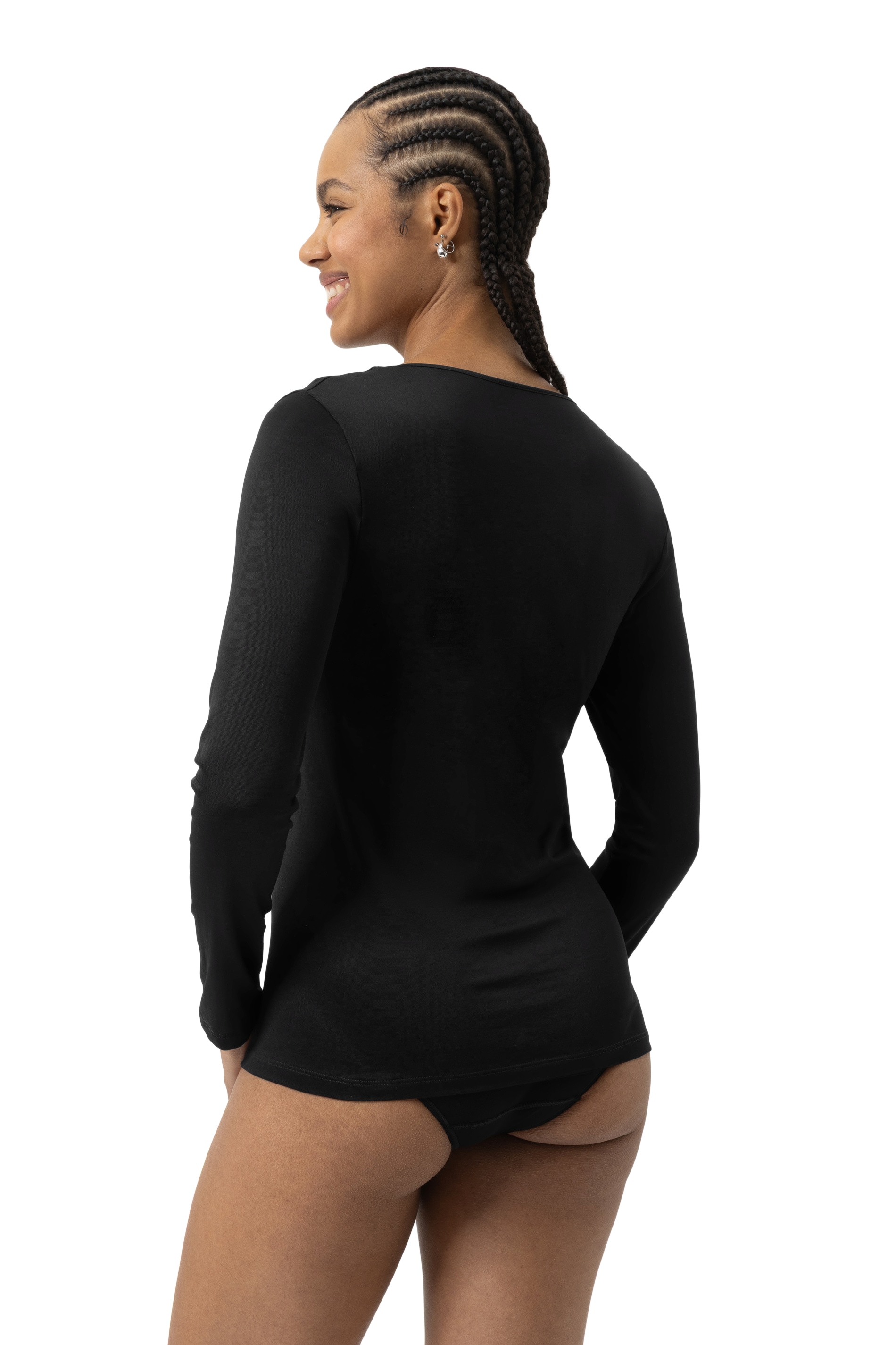 Mey Langarmshirt »EMOTION« Fliessende Qualität