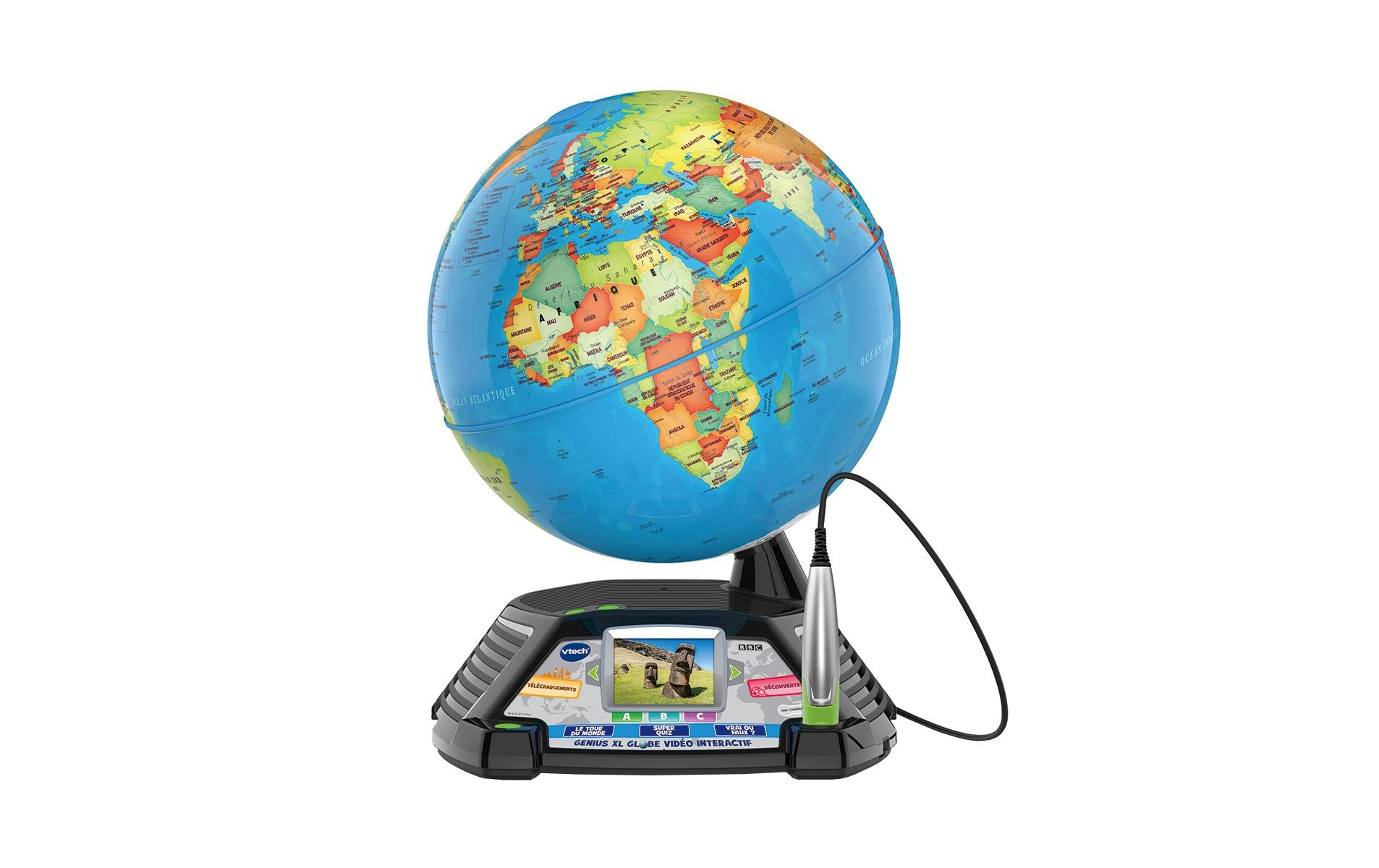 Vtech® Globus »Genius XL Globe Interaktiv, Video, Französisch«