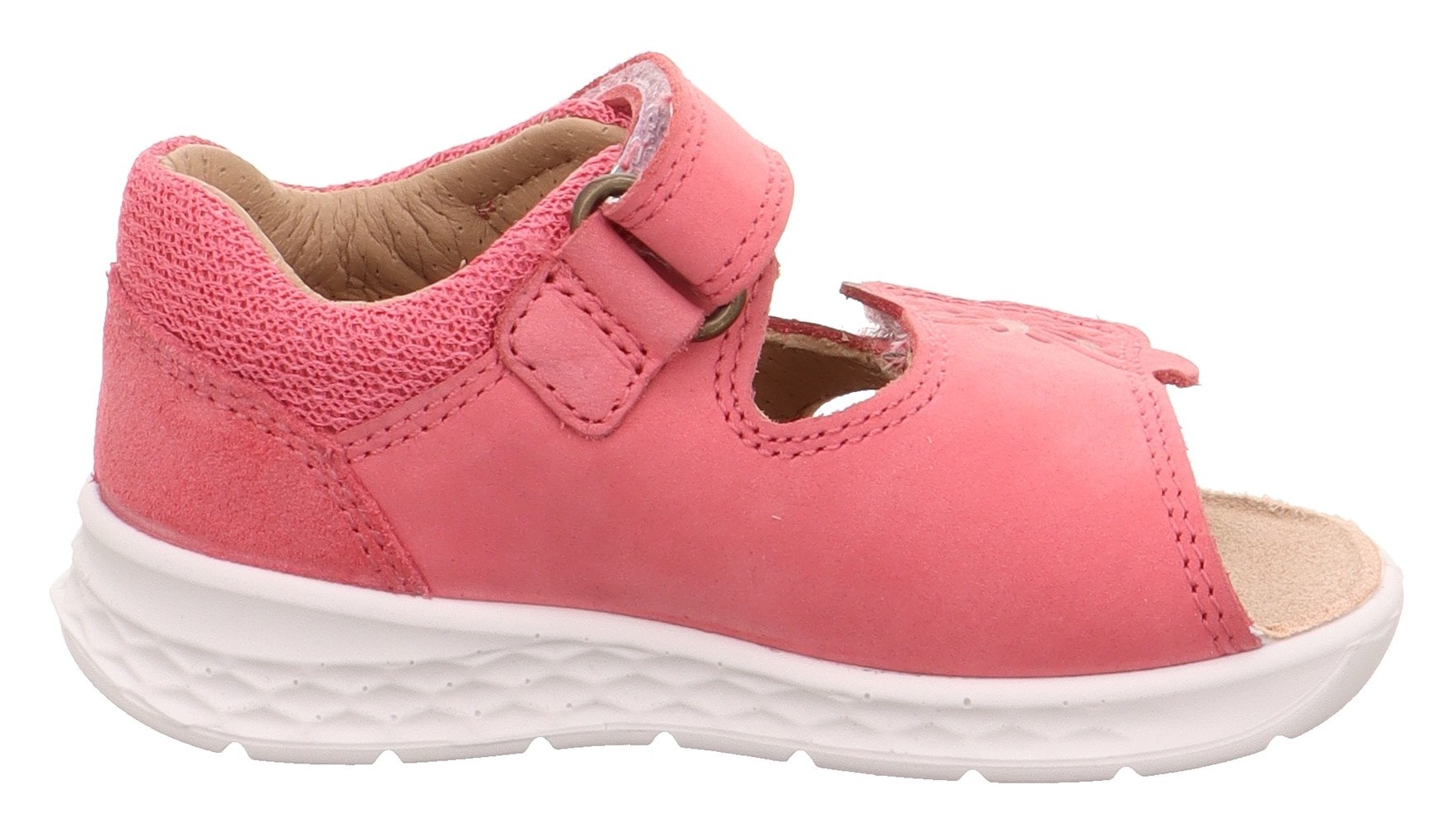 Superfit Sandale »LAGOON WMS: mittel«  Sandalette mit Klett und Lederfutter, Grössenschablone zum Download