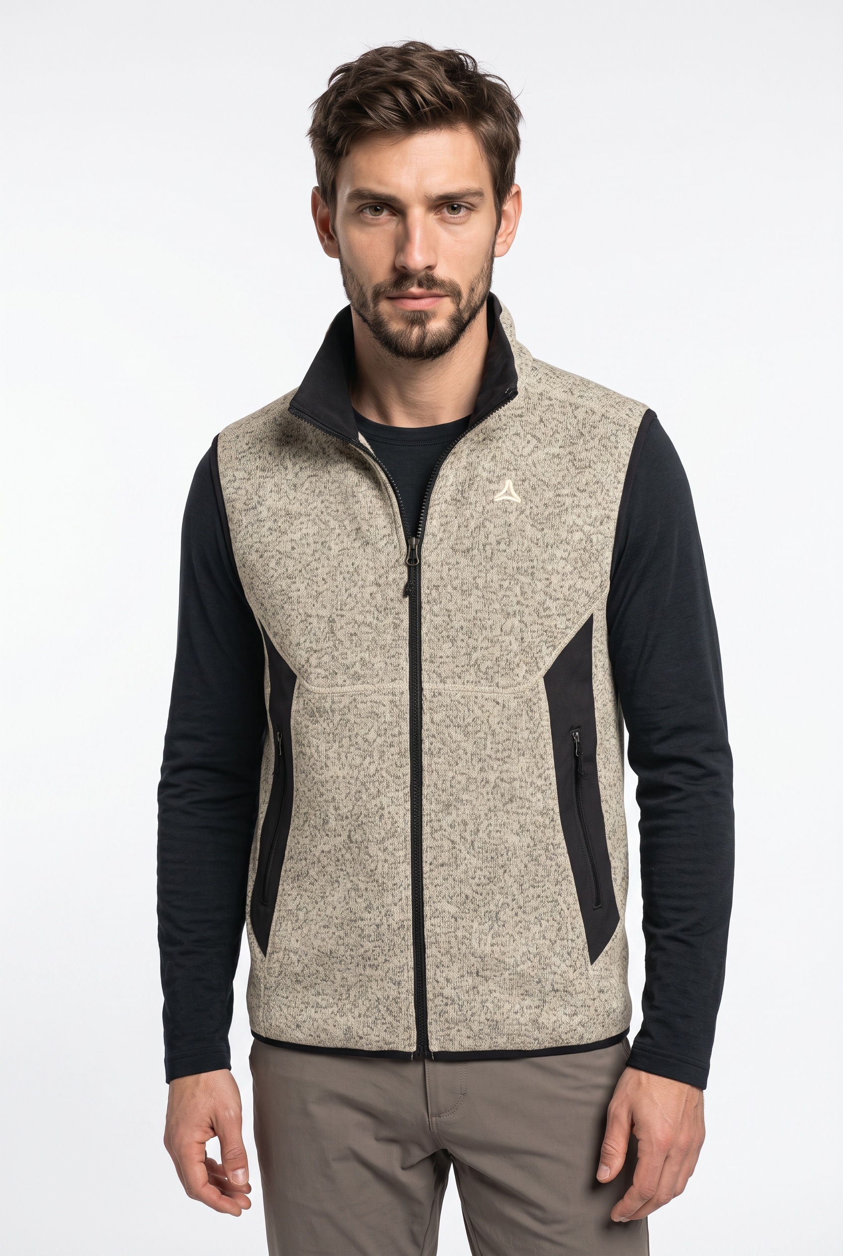 Schöffel Fleeceweste für Erwachsene, ärmelloses Design, aus Polyester
