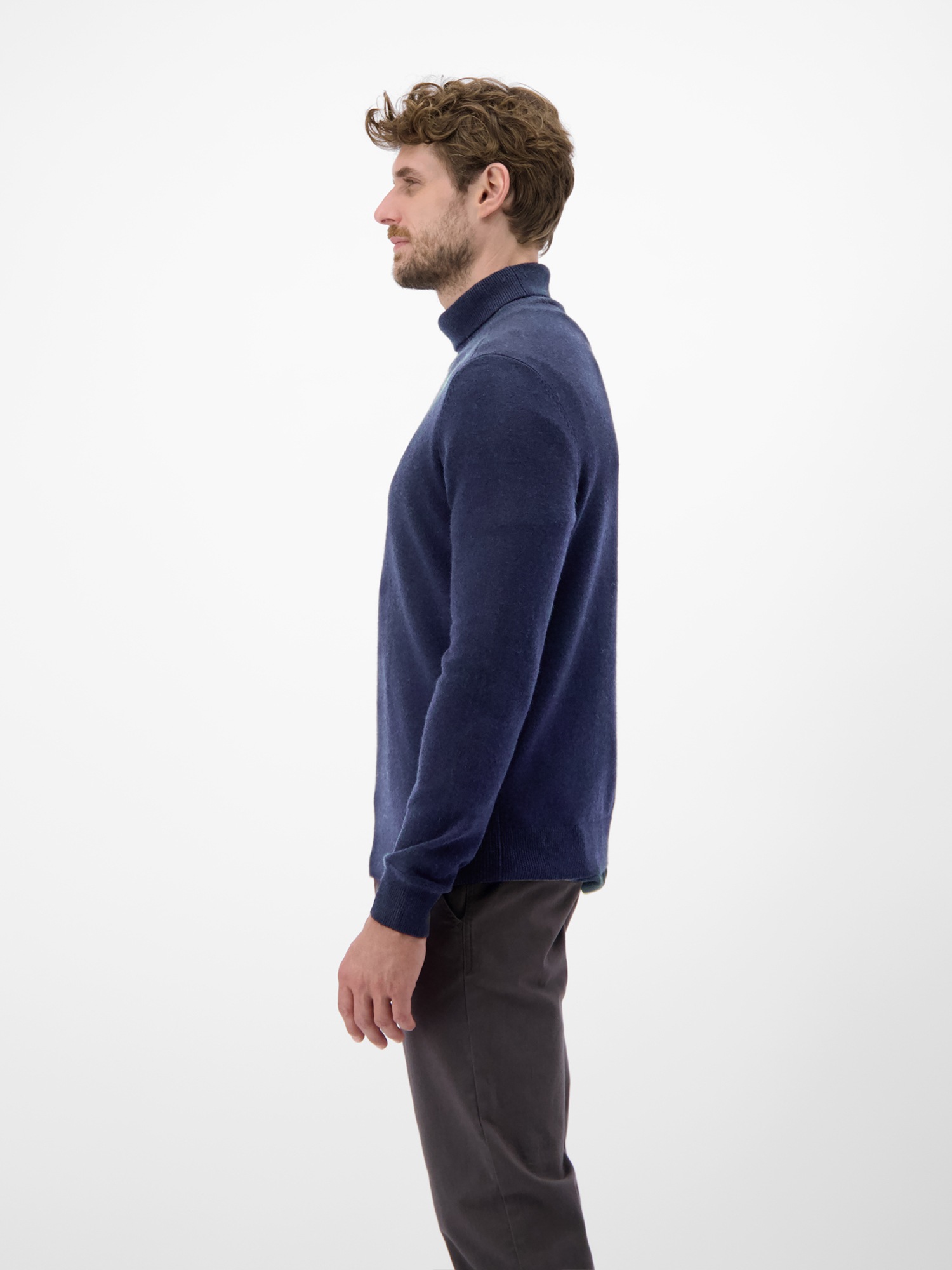 LERROS Pull à col roulé »Herren Rollkragenpullover - lässige Optik, wärmender«