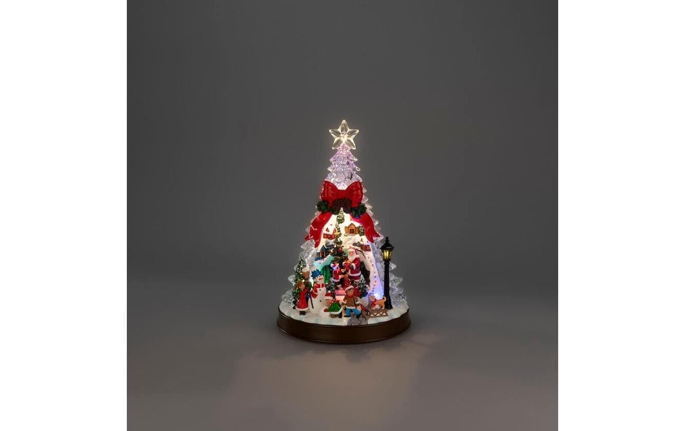KONSTSMIDE Lumière décorative LED »LED Szenerie Weihnachtsbaum mit Weihnachtsmotiven« Module LED RVB
