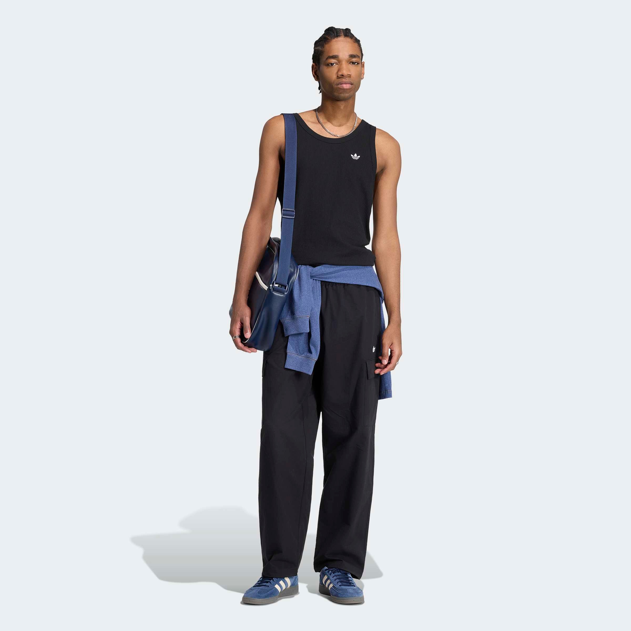 adidas Originals Tanktop »TREFOIL ESSENTIALS« mit Rundhalsausschnitt, ohne Verschluss, aus Baumwolle