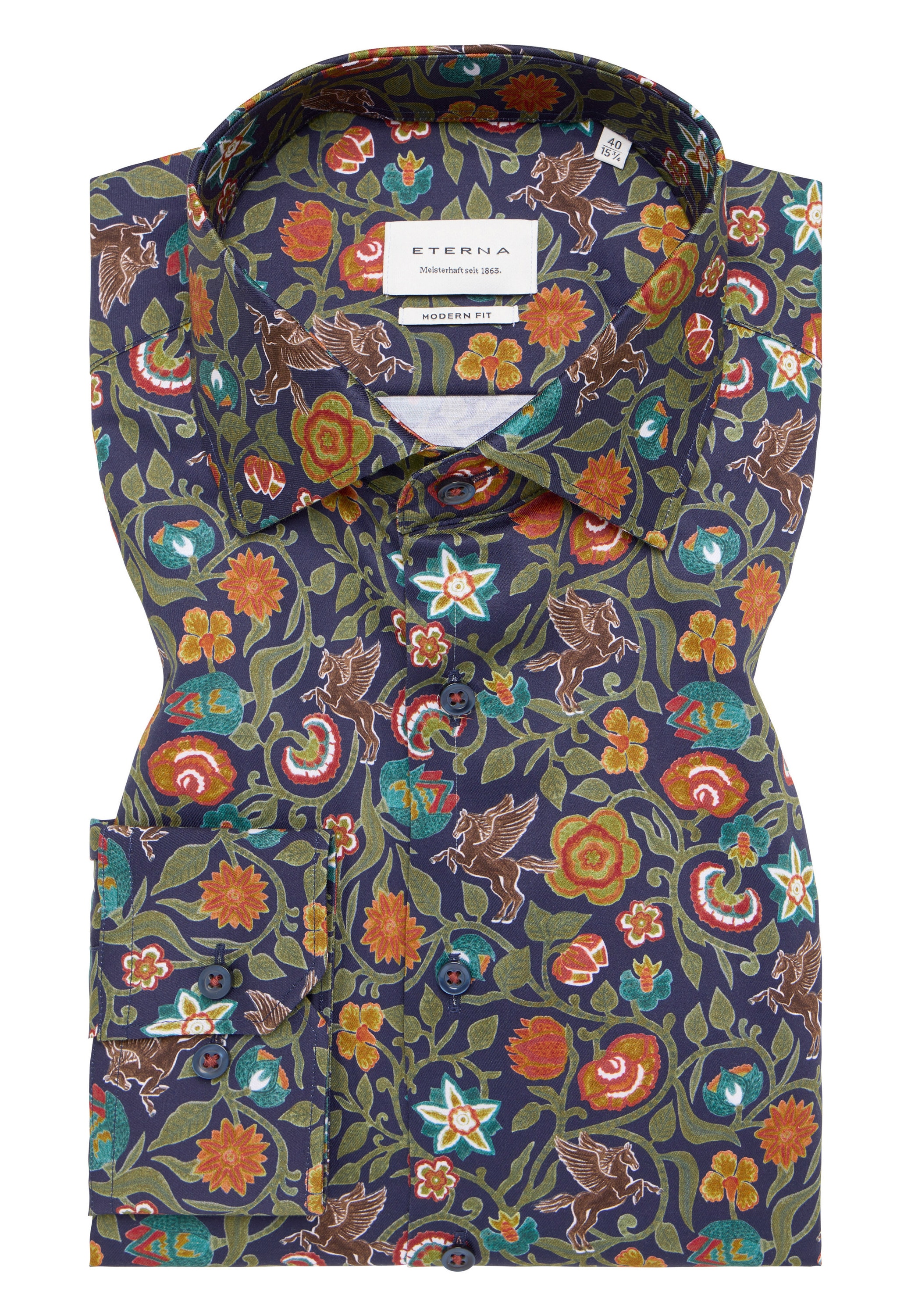 Eterna Chemise à manches longues »MODERN FIT« NON IRON (bügelfrei)