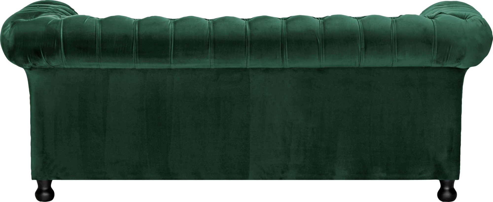 Home affaire 3-places »BRONNOY Chesterfield Sofa mit aufwendiger Knopfheftung, Breite 193 cm« Sofa mit geschwungenen Armlehnen, Chesterfield-Optik, Glamour