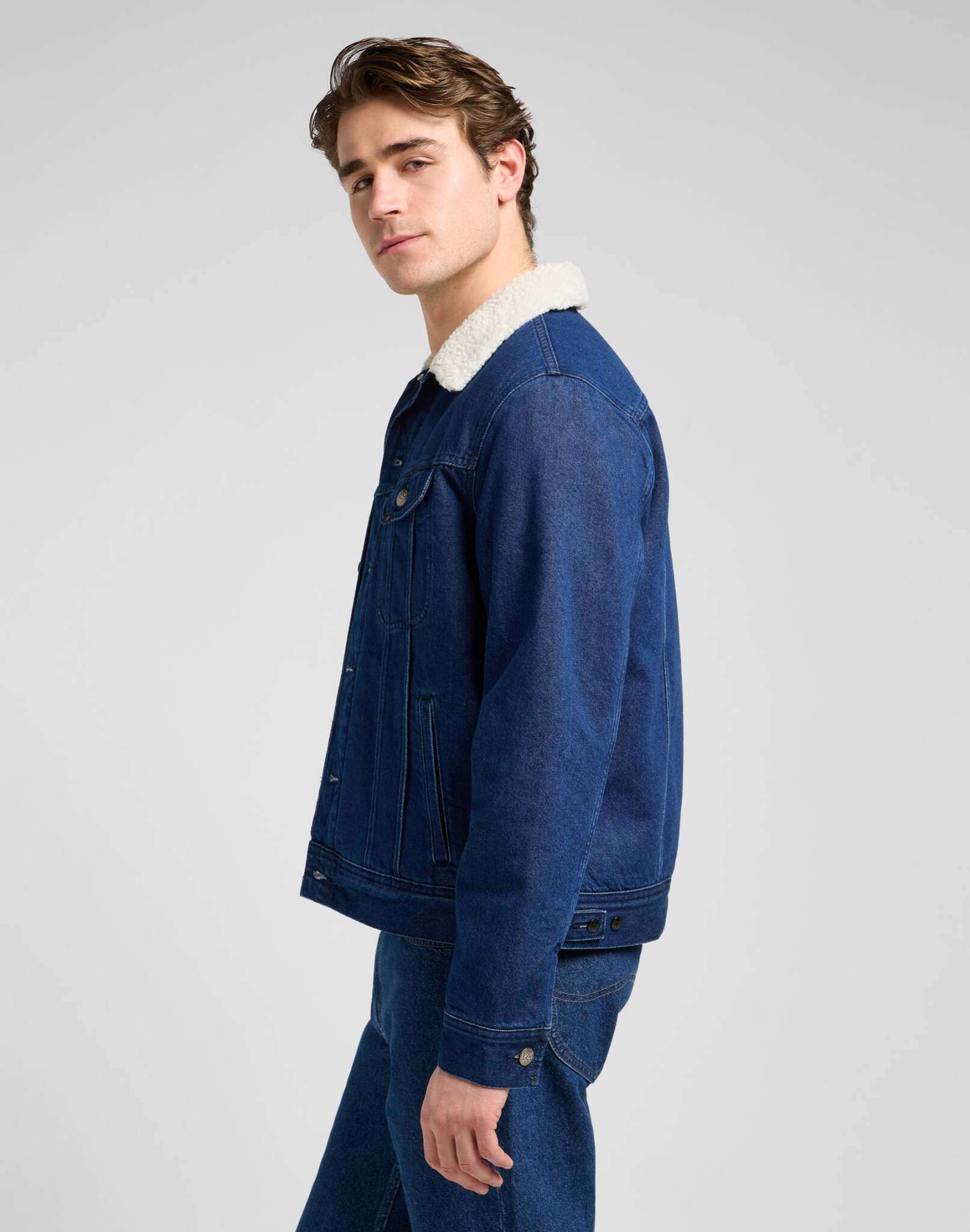 Lee® Veste en jean »Lee Jeansjacke Sherpa Jacket«