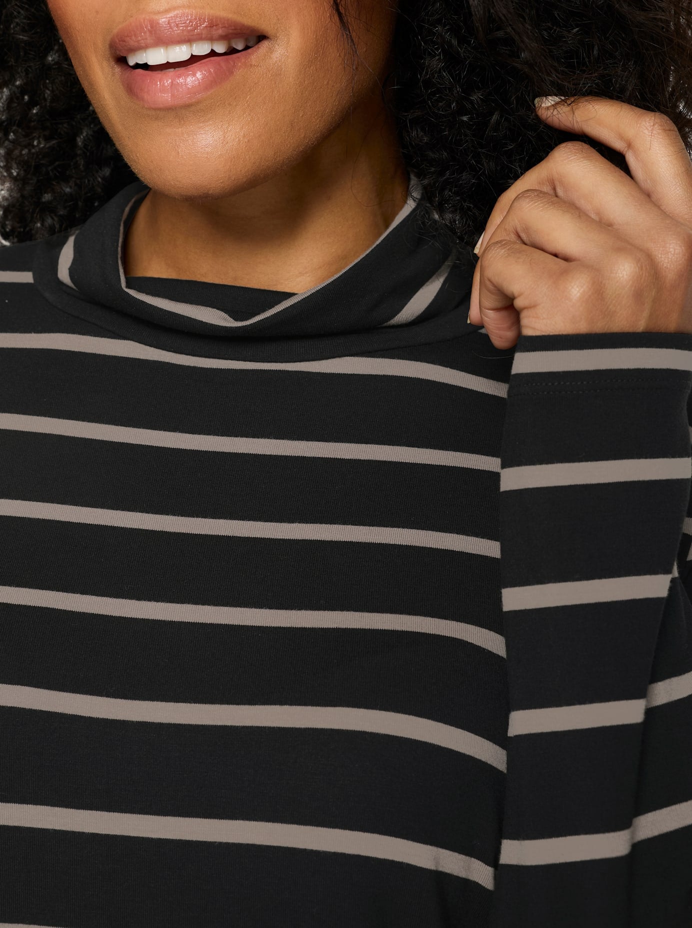 Classic Basics T-shirt à col roulé »Stehkragen-Shirt« 1