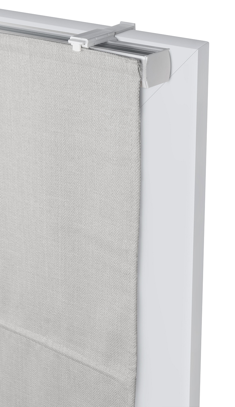 my home Rollo »RIOLA« verdunkelnd Blendschutz | Sichtschutz | Verdunkelung ohne Bohren freihängend Faltrollo in trendiger Leinenoptik NEUHEIT!