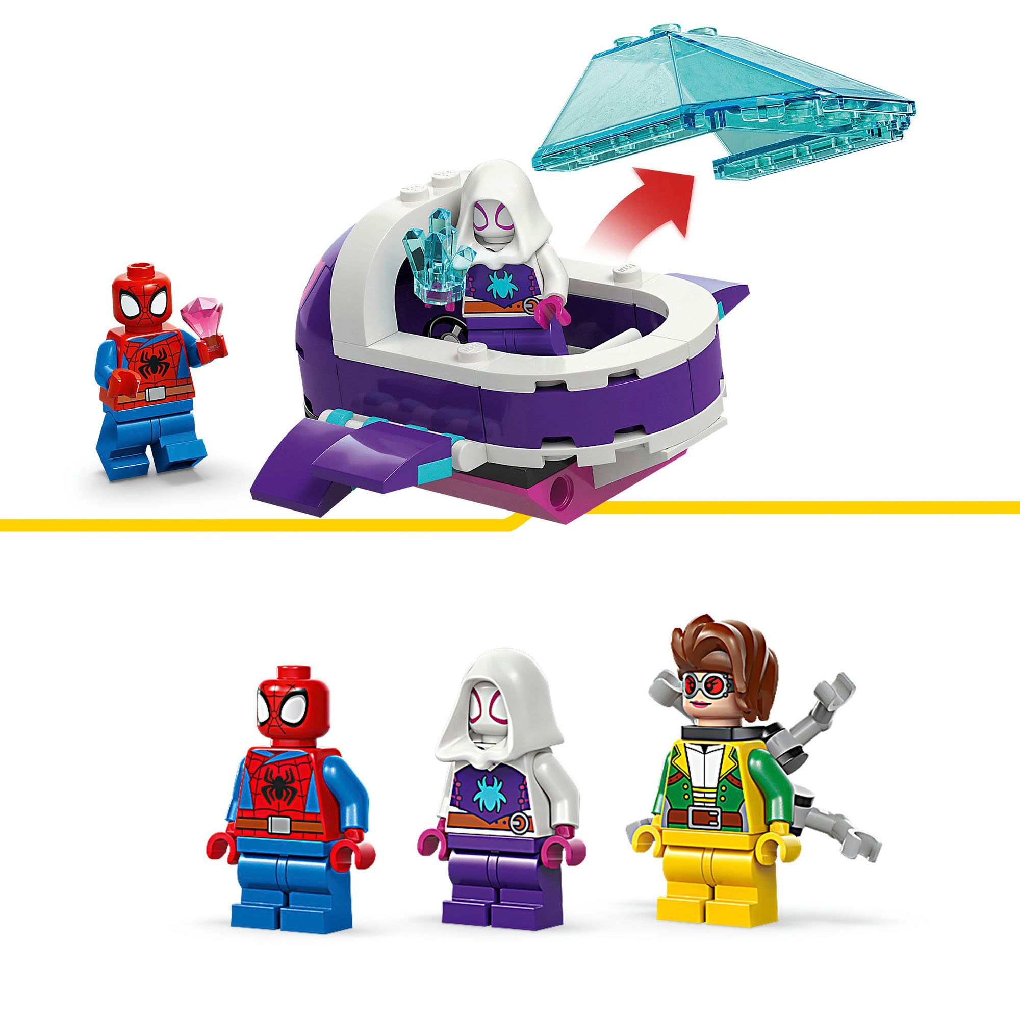 LEGO® Pions de construction »Spidey: Unterwasserfahrzeuge (11207), LEGO Spidey« Made in Europe