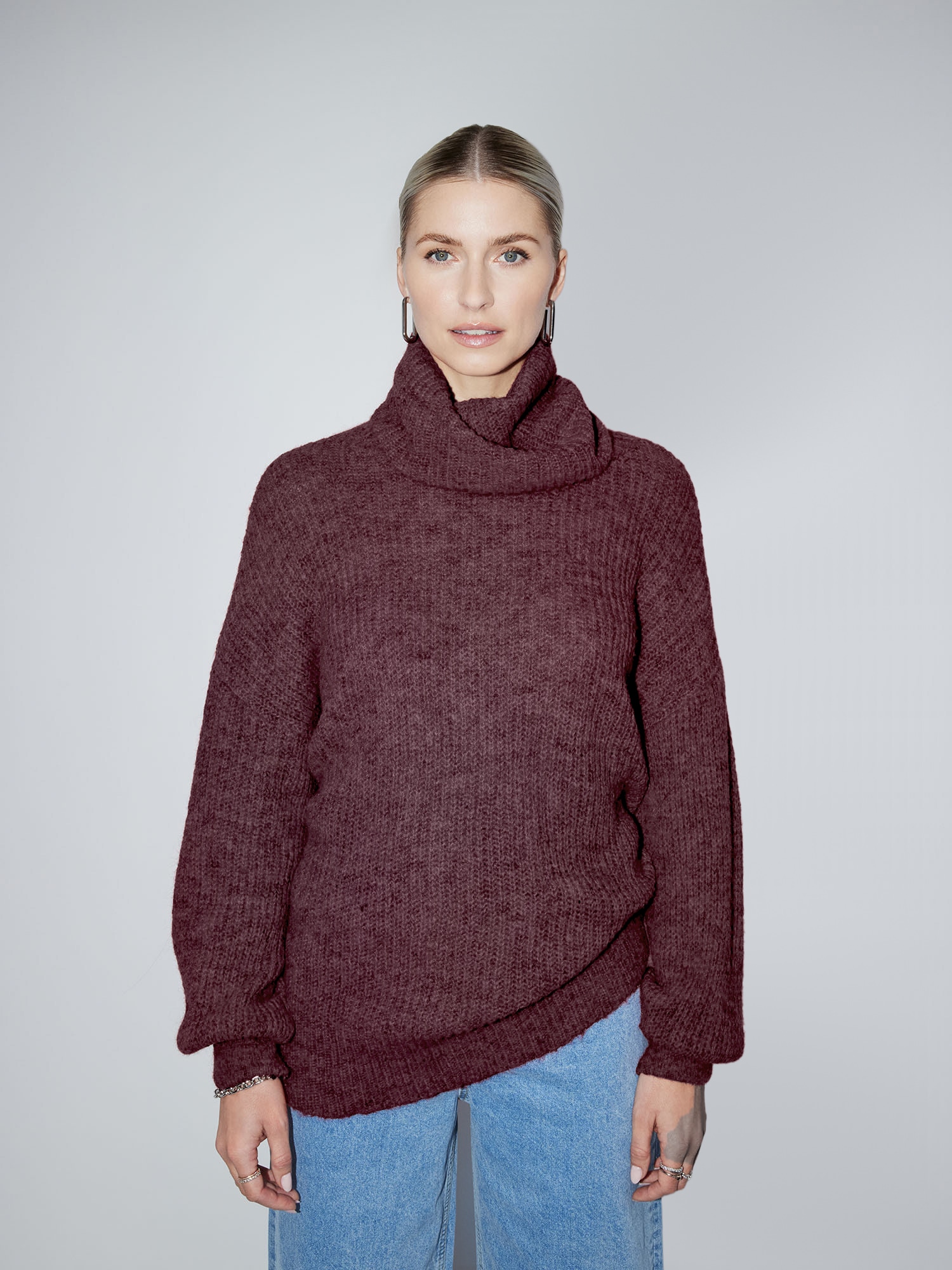 LeGer Pull en tricot »Juna, LeGer by Lena Gercke« Loose fit mit Rundhalsausschnitt