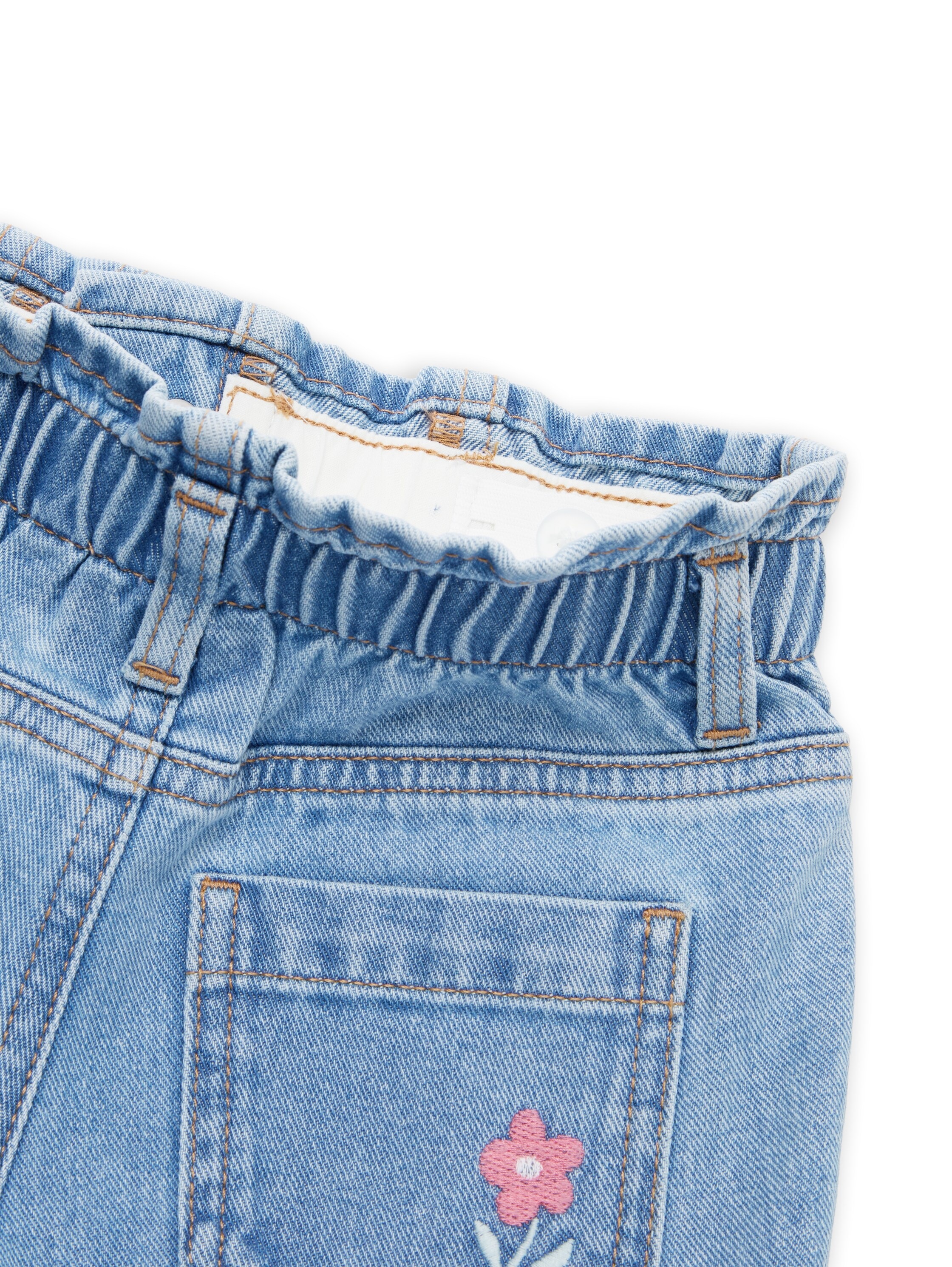 TOM TAILOR Jeans à 5 poches avec broderies / filles