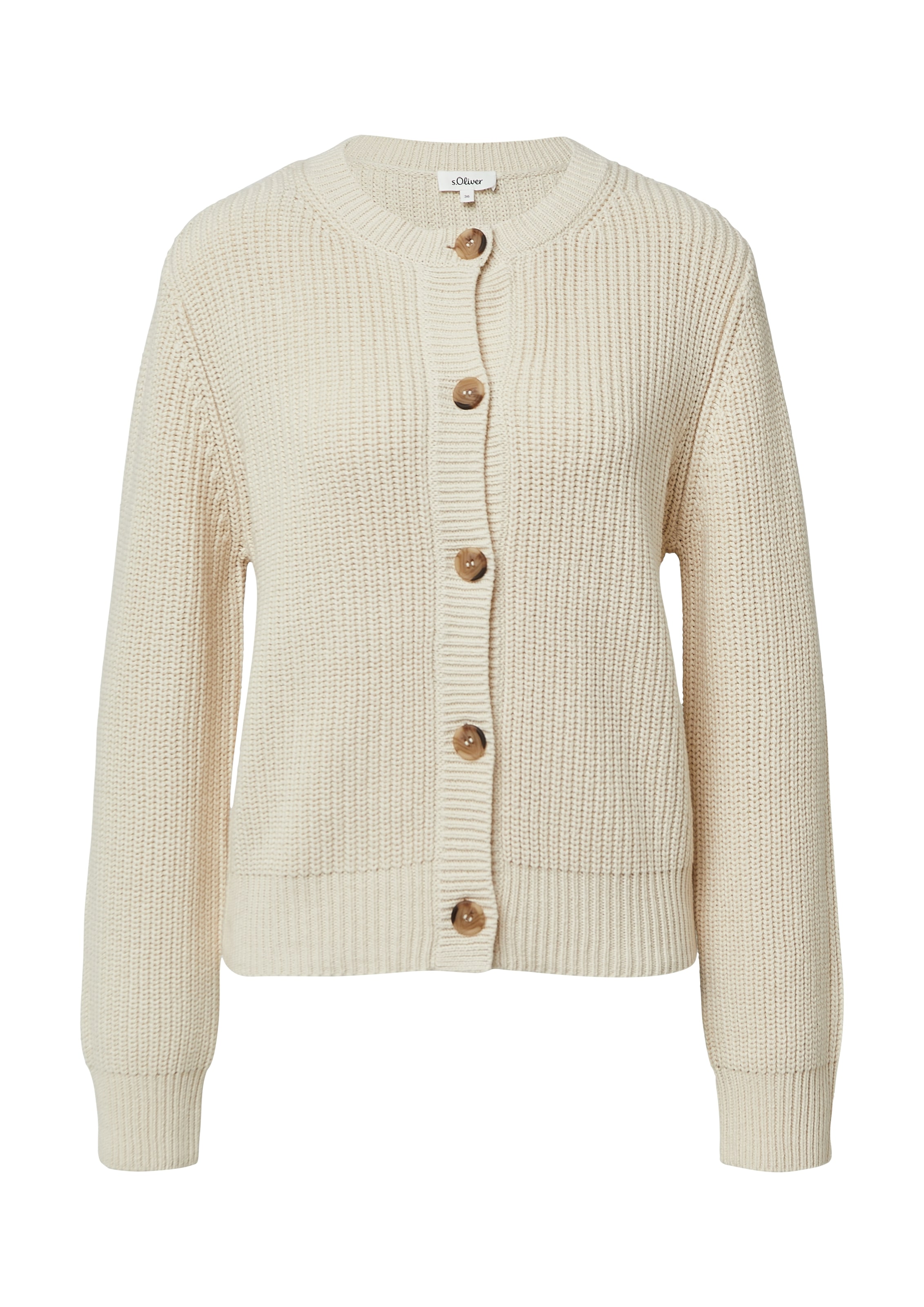 s.Oliver Strickjacke mit Struktur