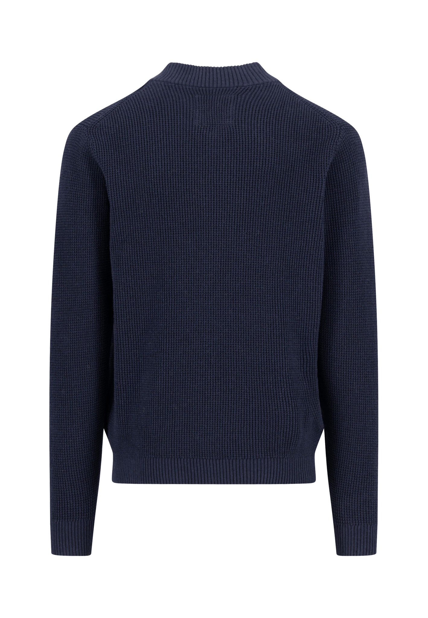 FYNCH-HATTON Strickjacke normale Passform, mit Stehkragen, für lässigen College-Look