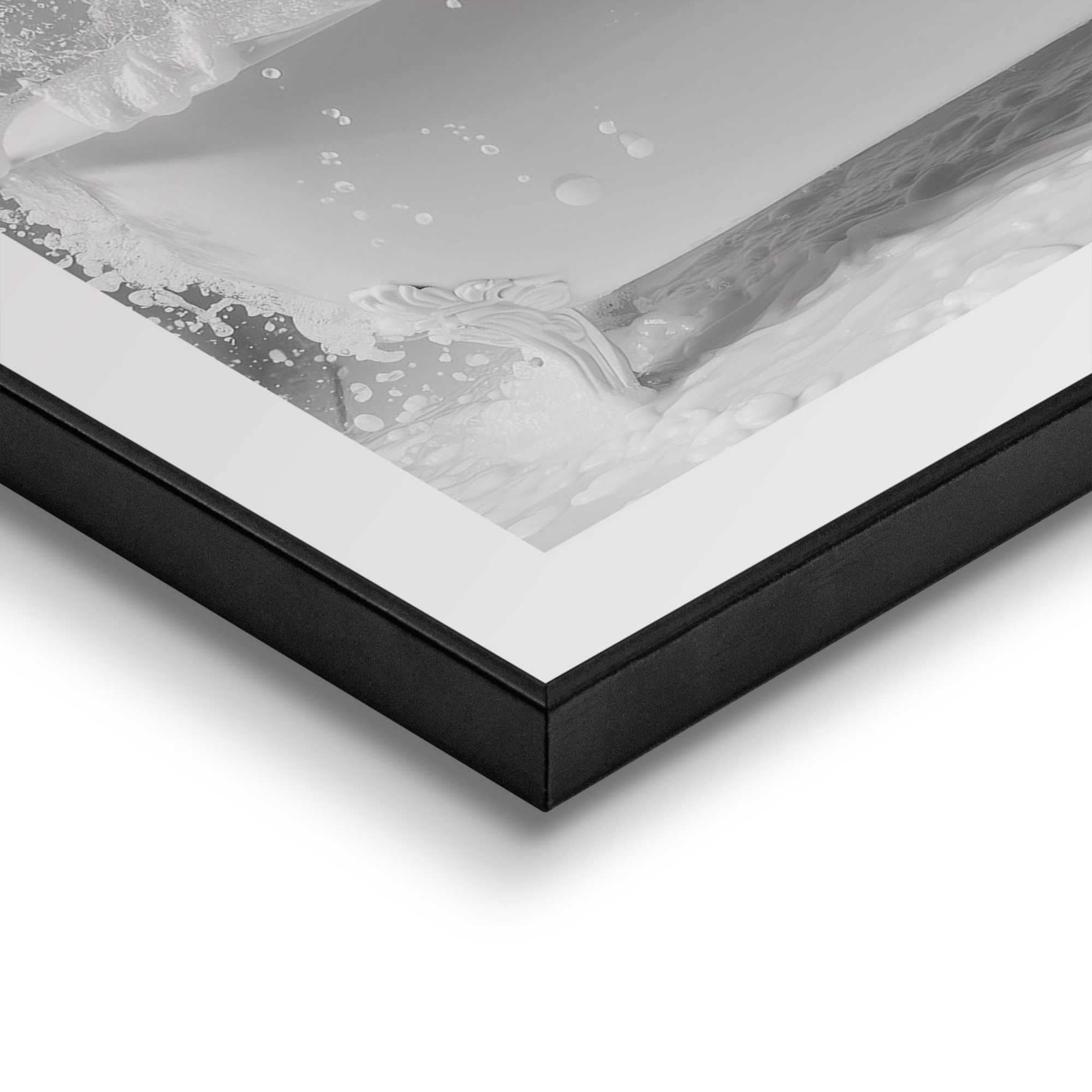 Reinders! Poster »Penguin Splash« Toilette - Schwarz-Weiss - MDF - Tiere - 30x40 cm