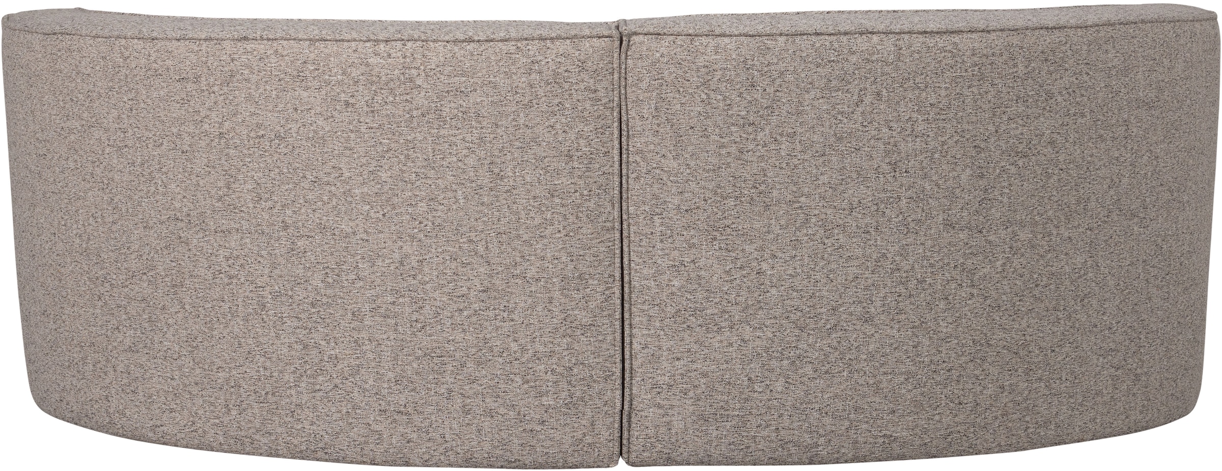 WOOOD Küchensofa »Europa mit runder Formgebung und Grobgewebe-Bezug B262 x T131 x H85 cm« Sehr hohe Verschleissfestigkeit, Tragkraft 300 kg, Teflon-Imprägnierung
