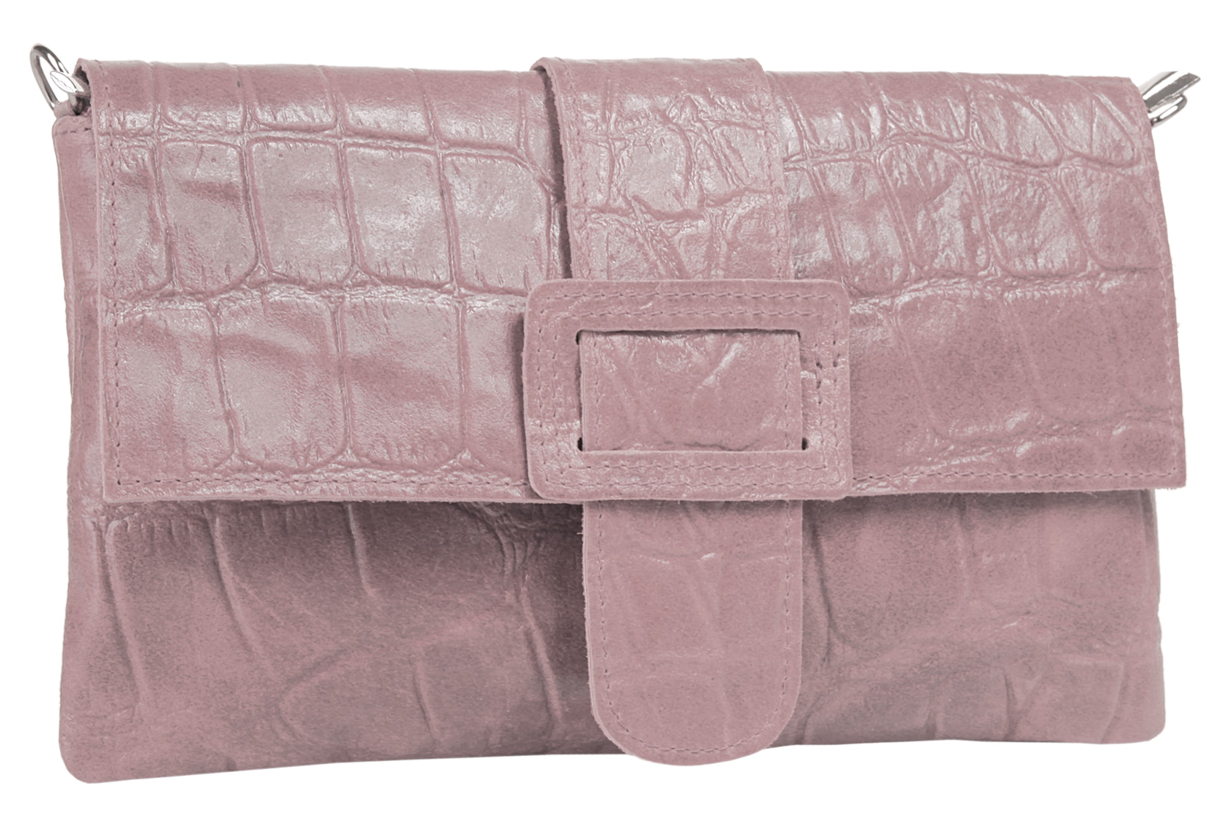 Cluty Sac de soirée cuir véritable, fabriqué en Italie