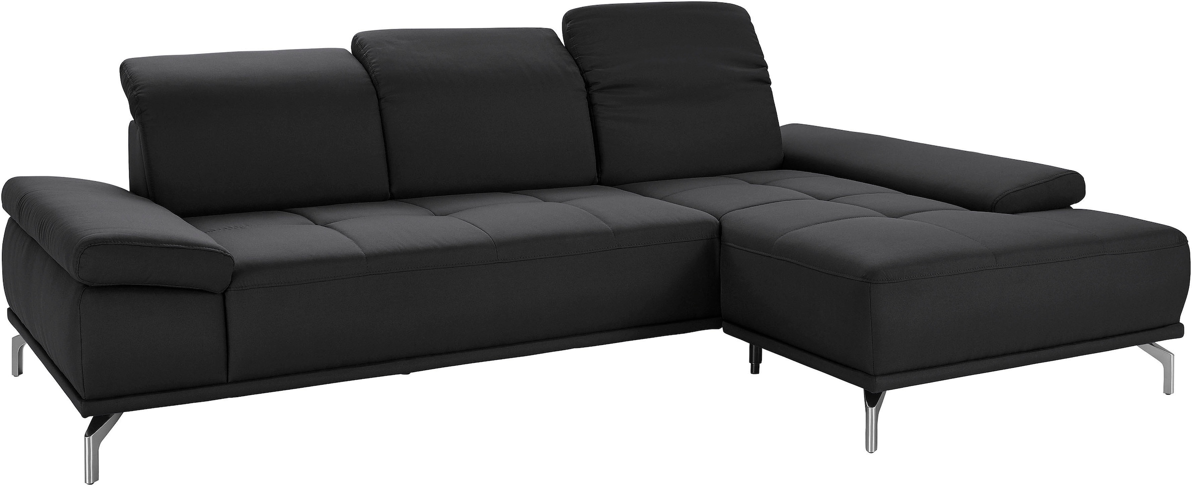 Home affaire Ecksofa »Caluna« Inkl.Sitztiefenverstellung, wahlweise mit Kopf- und Armteilverstellung