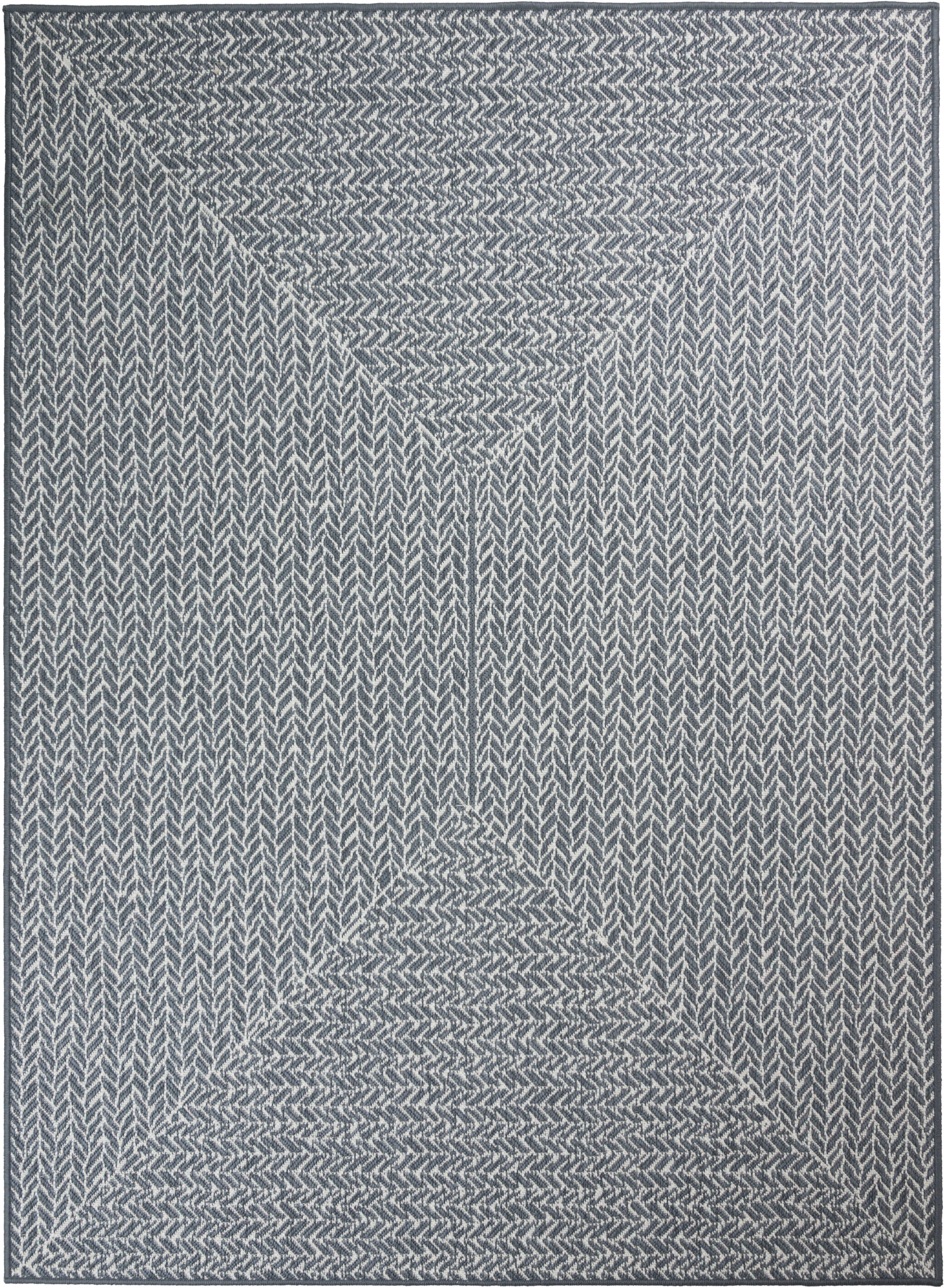 GOODproduct Teppich »Matts Wende-Teppich in Strick-Optik auch für Balkon und Terrasse« rechteckig 5 mm Höhe In- und Outdoor geeignet, Wetterfest & UV-beständig,