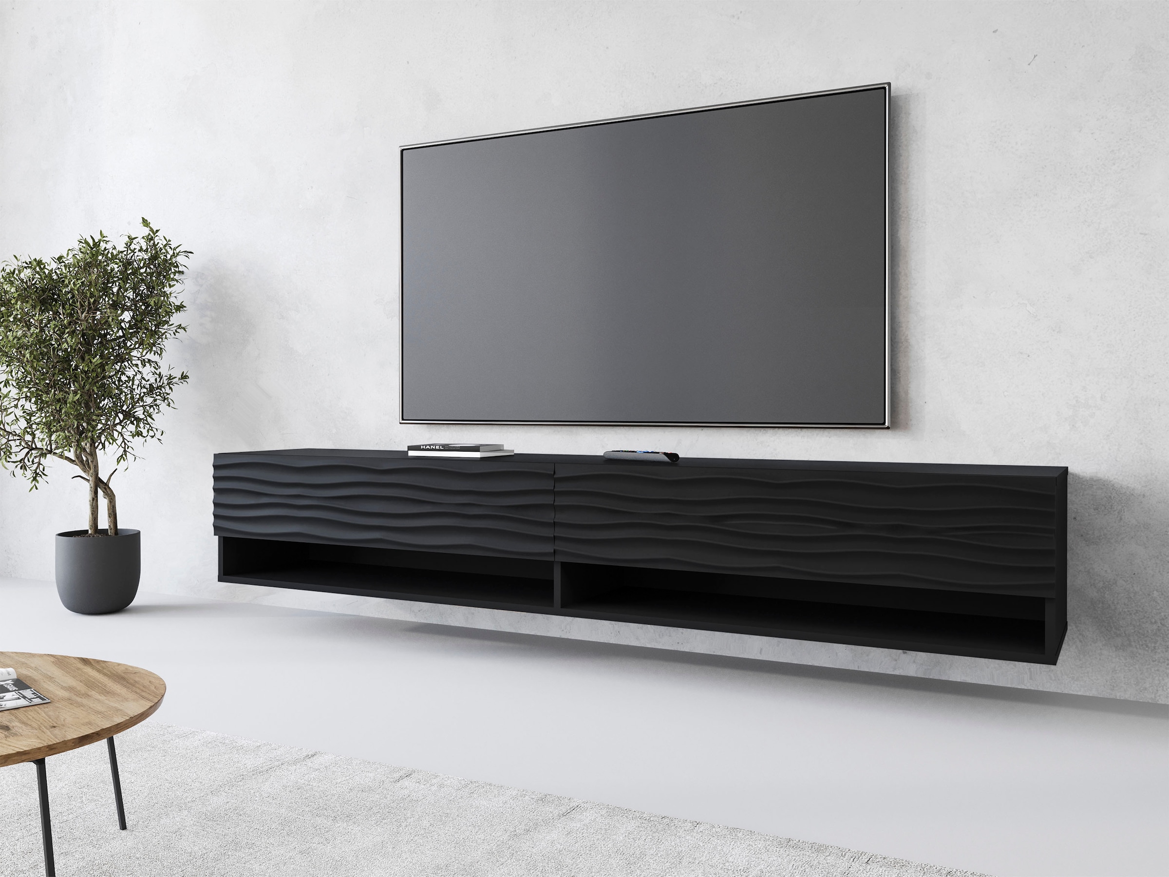 Home affaire Table basse debout et suspendu