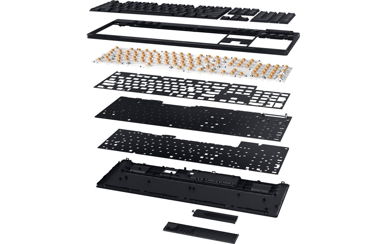 RAZER Clavier de jeu »BlackWidow V4 Low-profile HyperSpeed [Swiss Layout]« ()