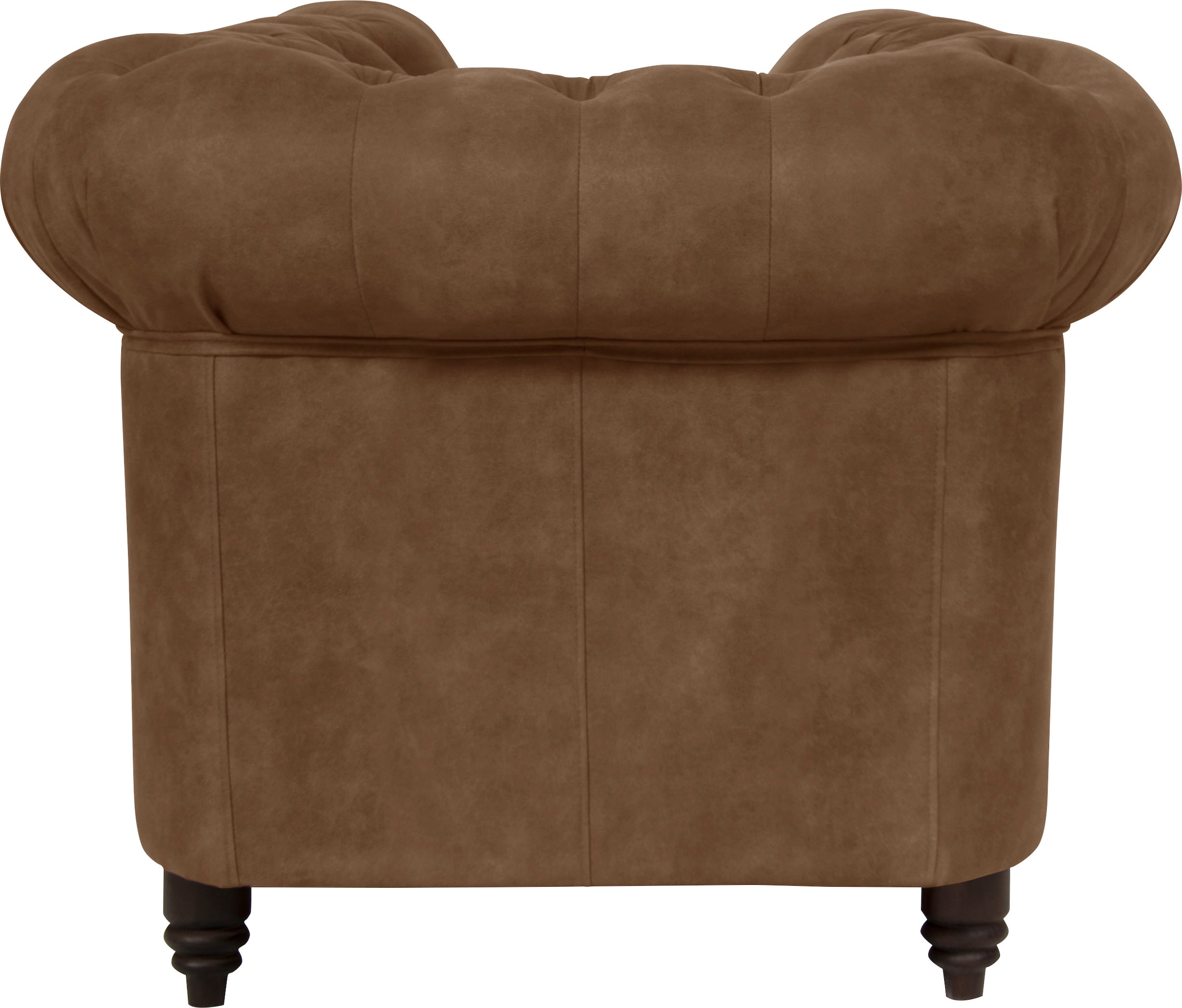 Home affaire Chesterfield-Sessel »Aarburg Sessel« aufwändige Knopfheftung und Ziernägel im Chesterfield-Design