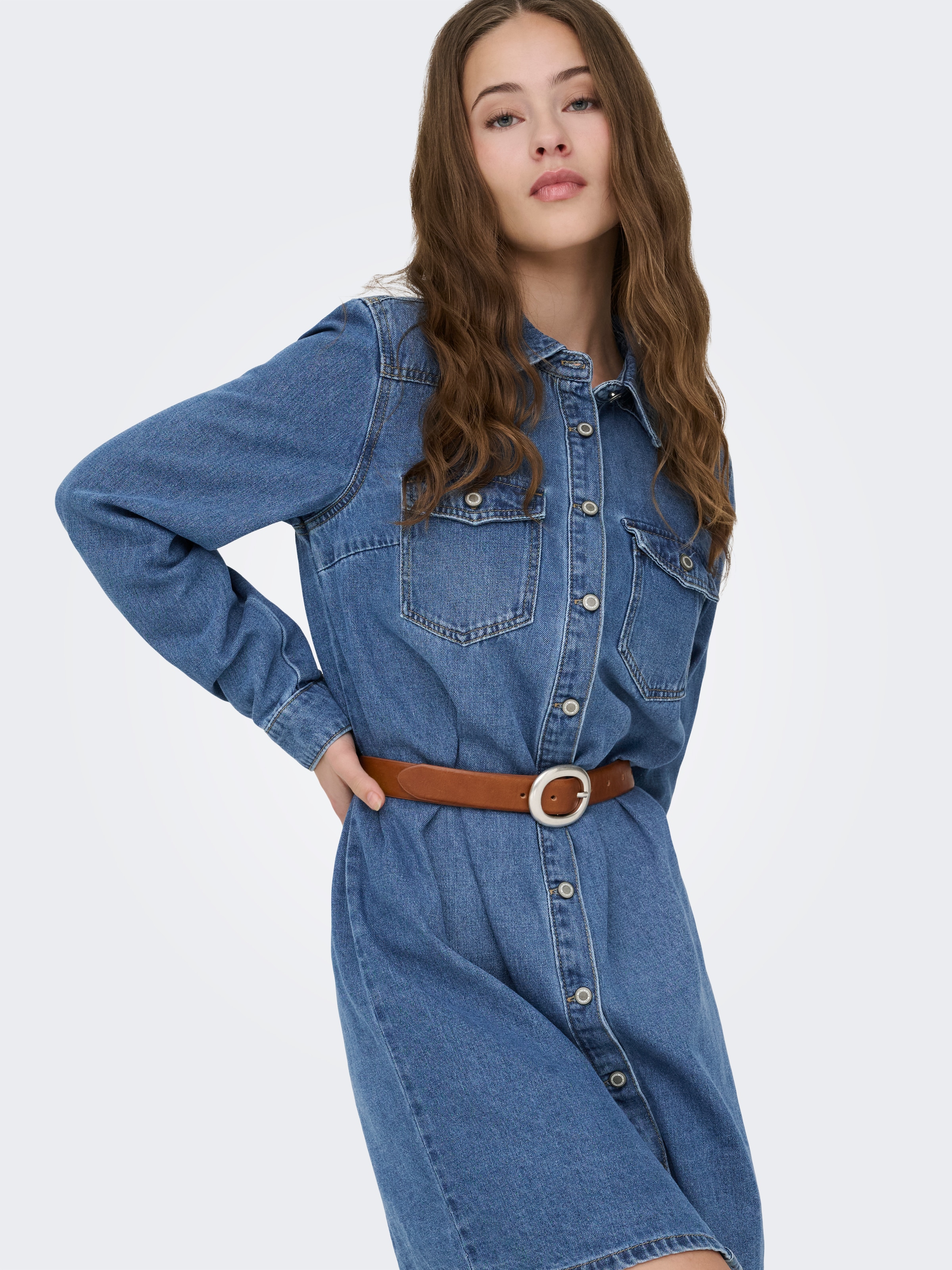 ONLY Robe en jean »ONLLISA L/S DNM DRESS GUA NOOS«